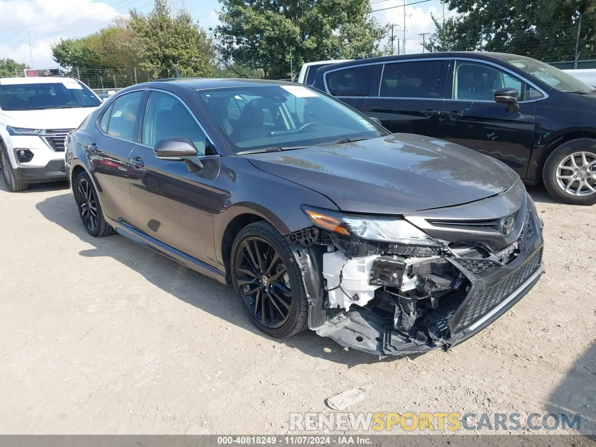 1 Photograph of a damaged car 4T1K61AK8RU853938 TOYOTA CAMRY 2024