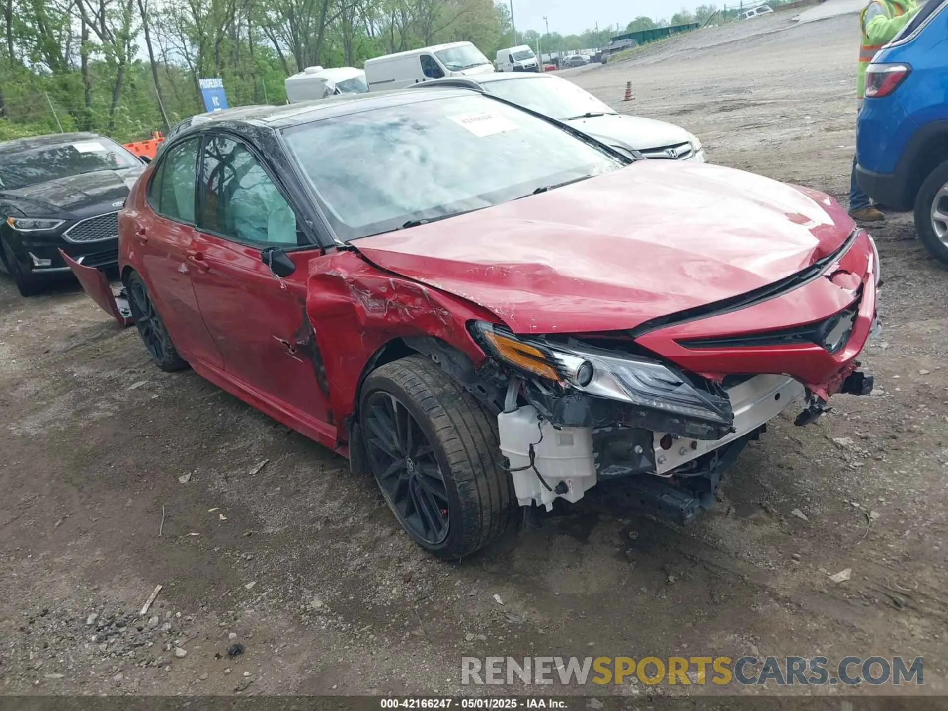 1 Photograph of a damaged car 4T1K61AKXRU205503 TOYOTA CAMRY 2024