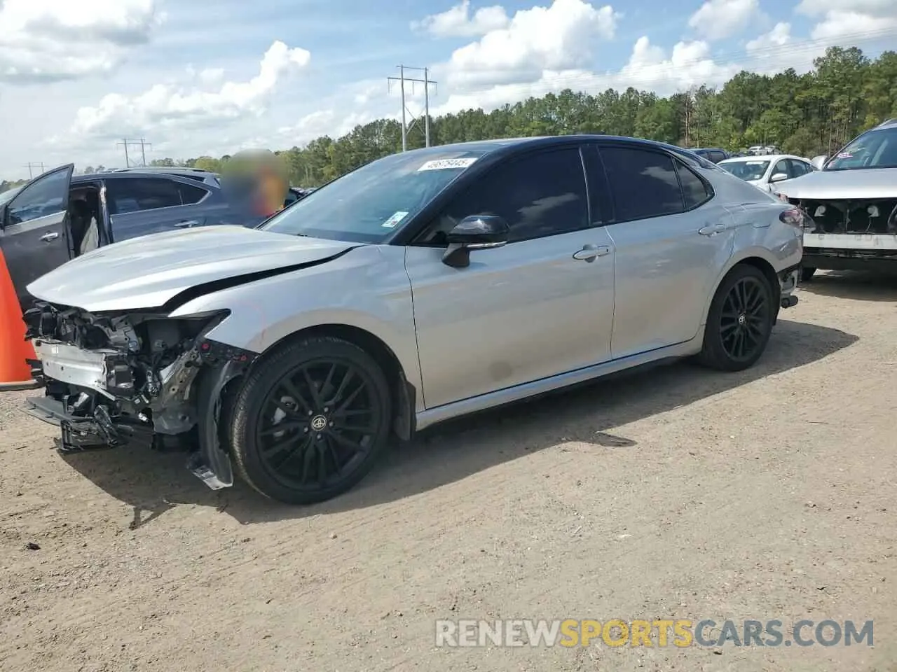 1 Photograph of a damaged car 4T1K61AKXRU239313 TOYOTA CAMRY 2024