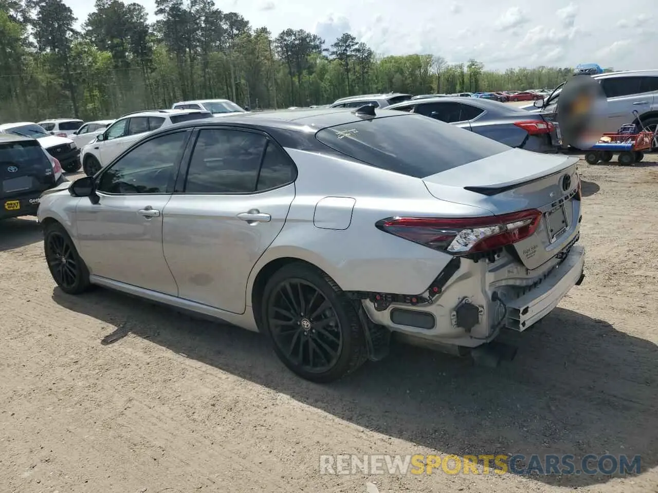 2 Photograph of a damaged car 4T1K61AKXRU239313 TOYOTA CAMRY 2024
