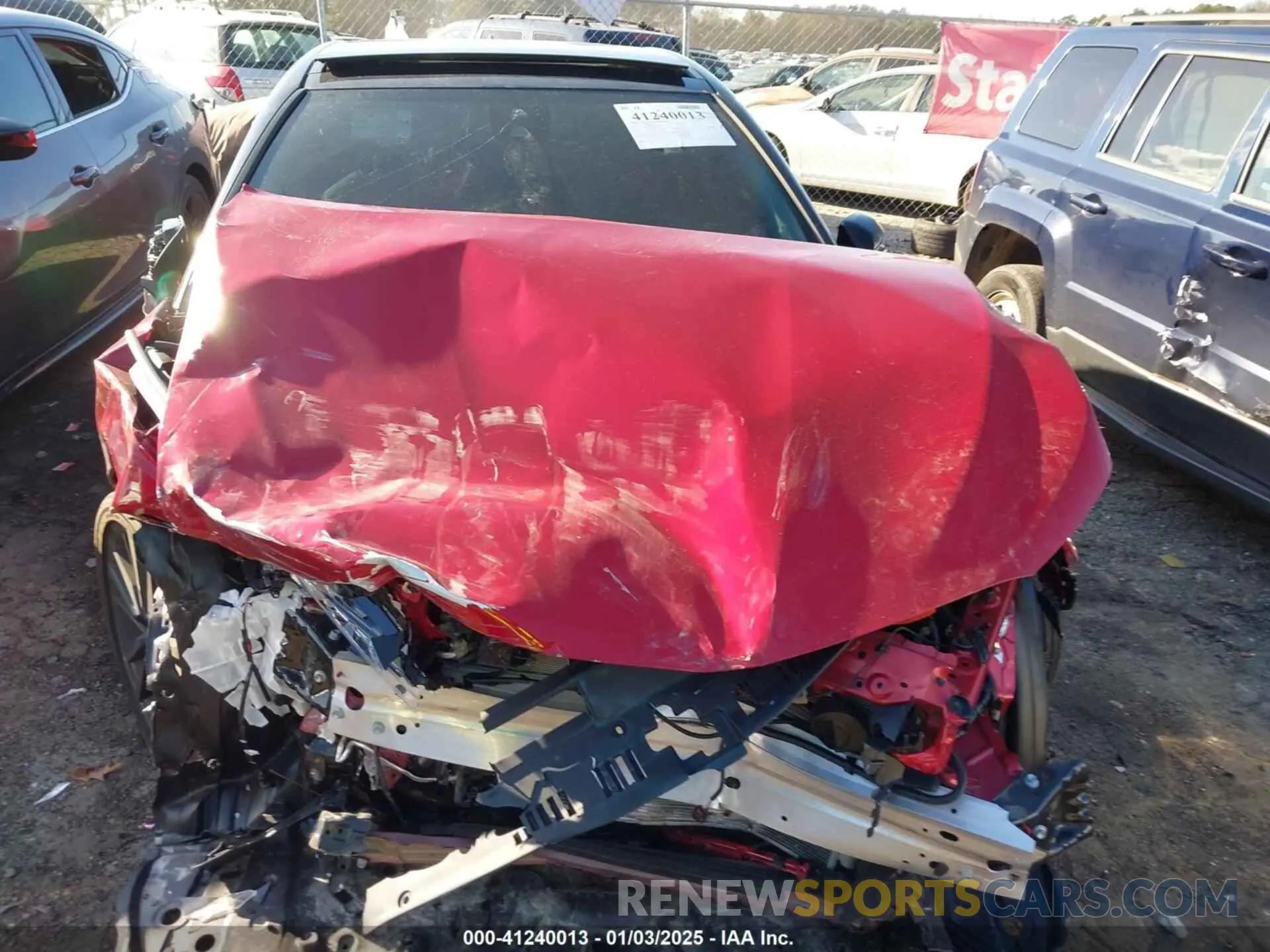 12 Photograph of a damaged car 4T1K61AKXRU258203 TOYOTA CAMRY 2024