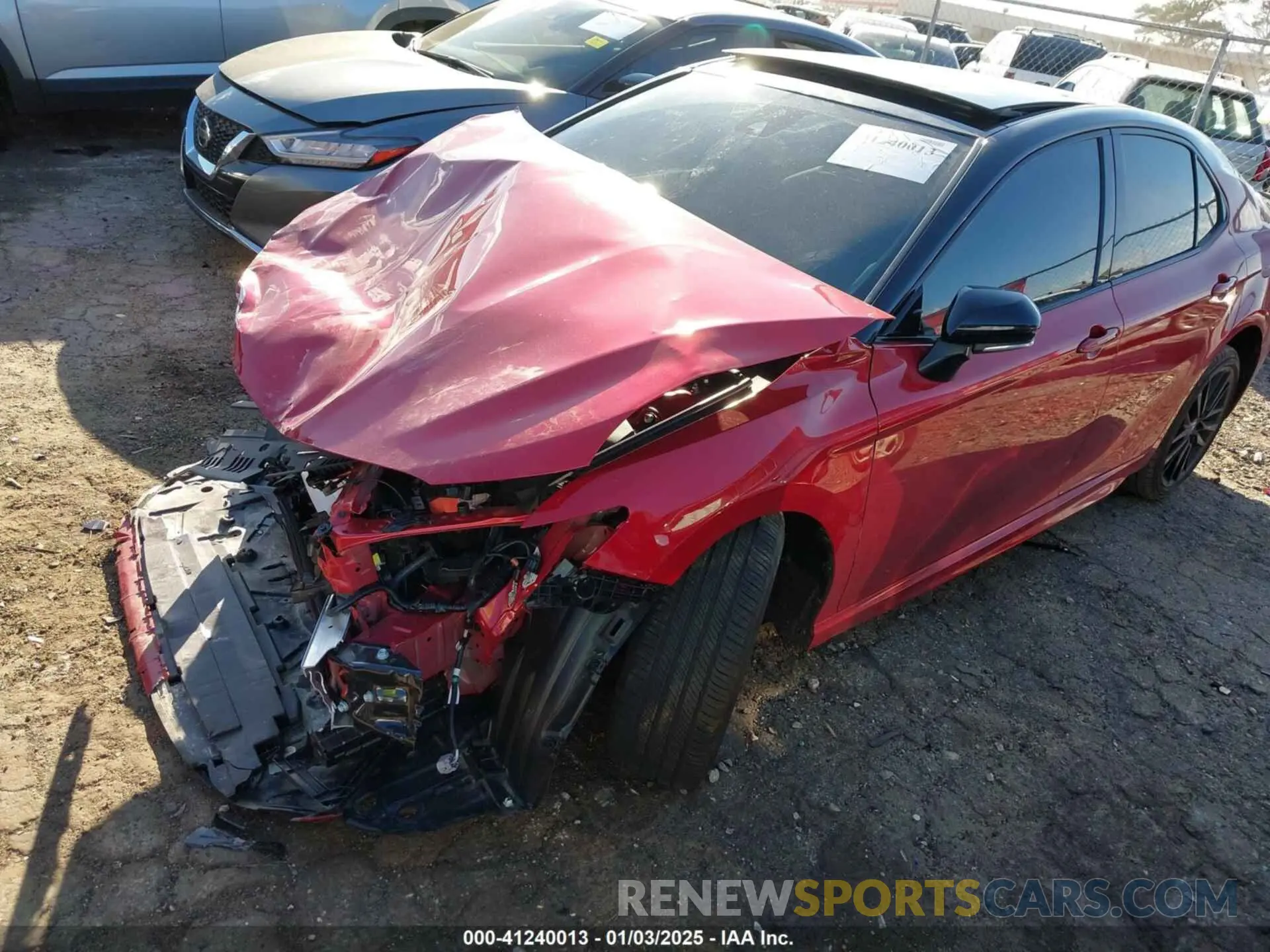 2 Photograph of a damaged car 4T1K61AKXRU258203 TOYOTA CAMRY 2024
