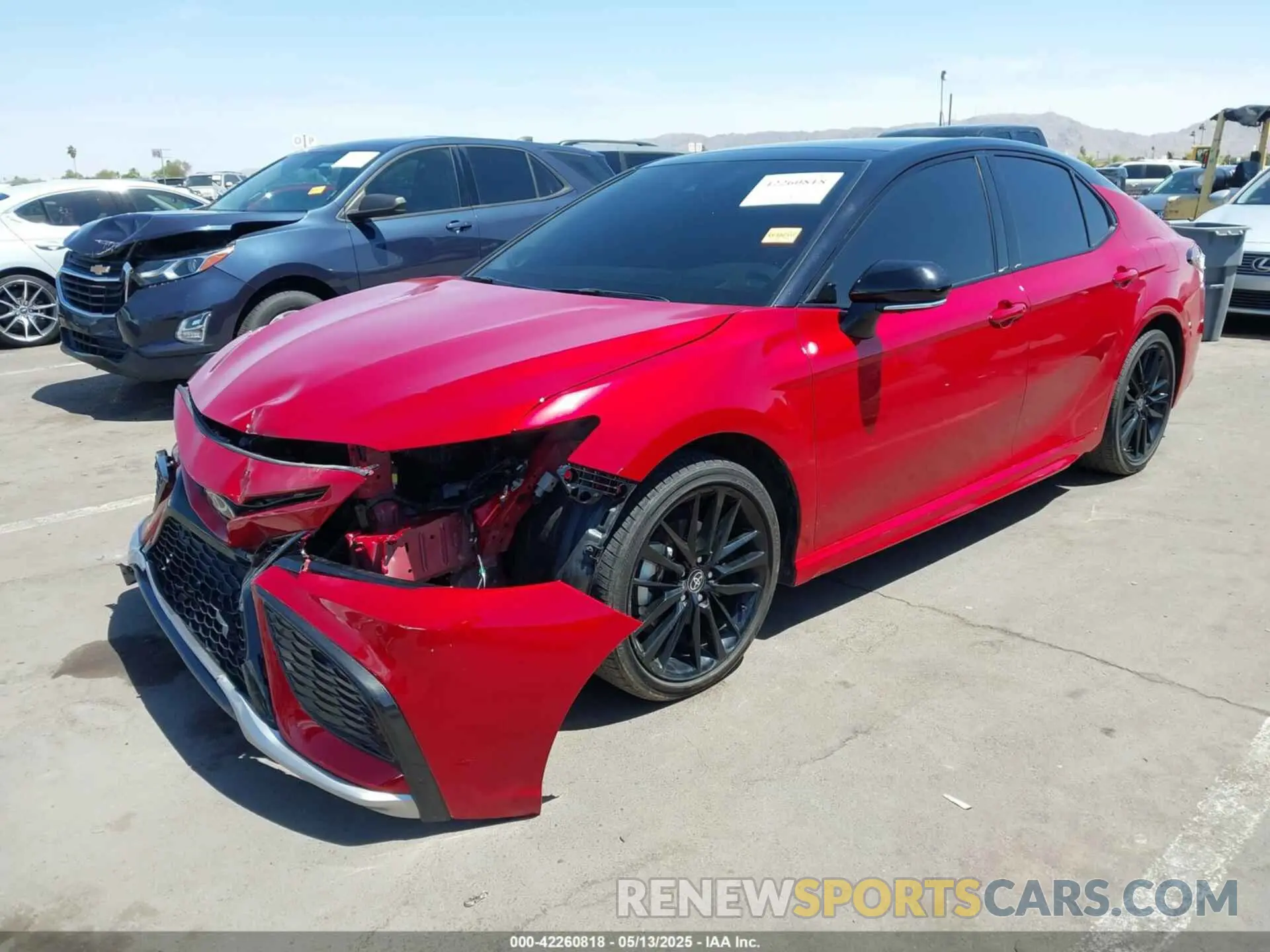 2 Photograph of a damaged car 4T1K61AKXRU261361 TOYOTA CAMRY 2024