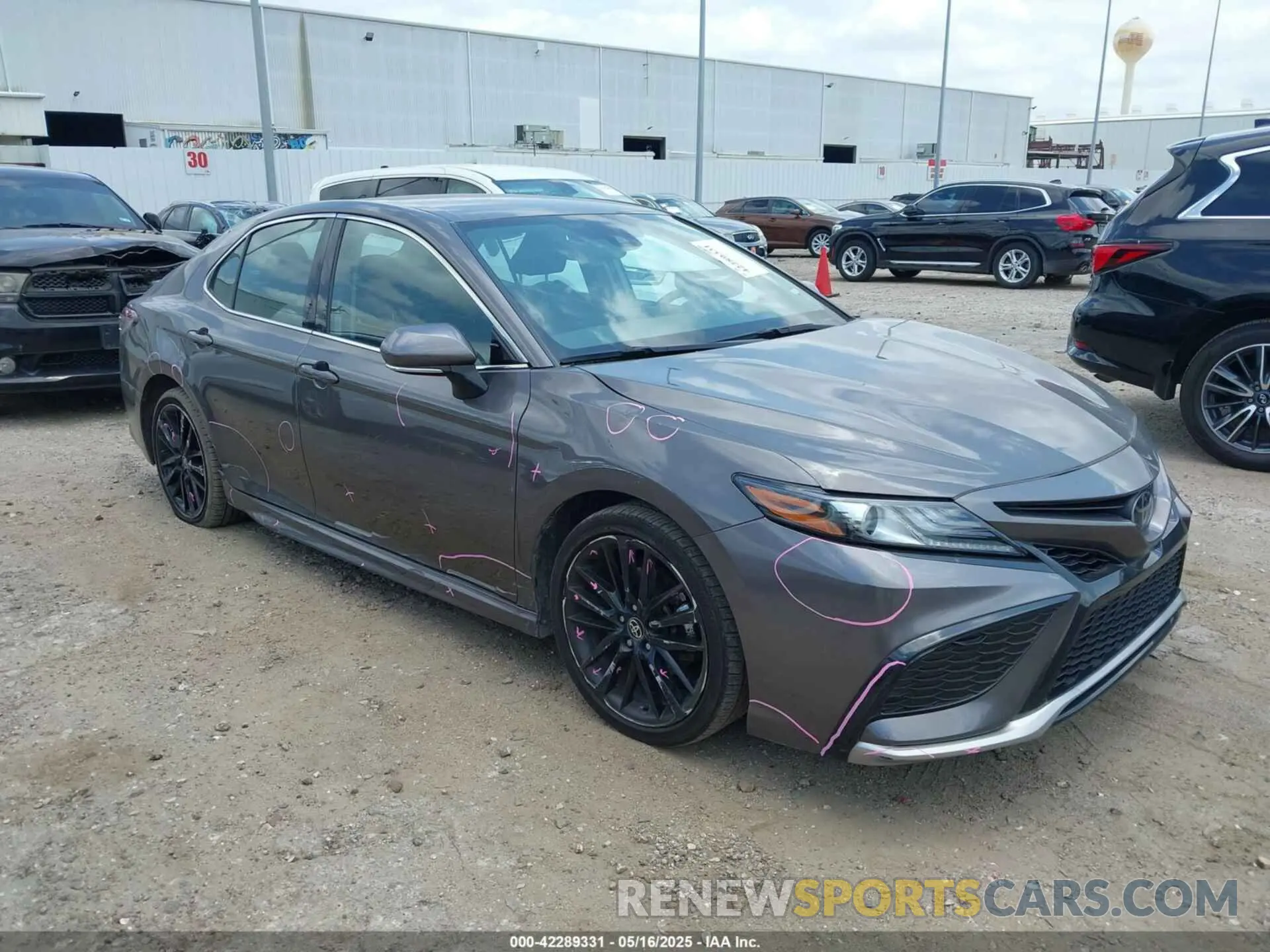 1 Photograph of a damaged car 4T1K61AKXRU879344 TOYOTA CAMRY 2024