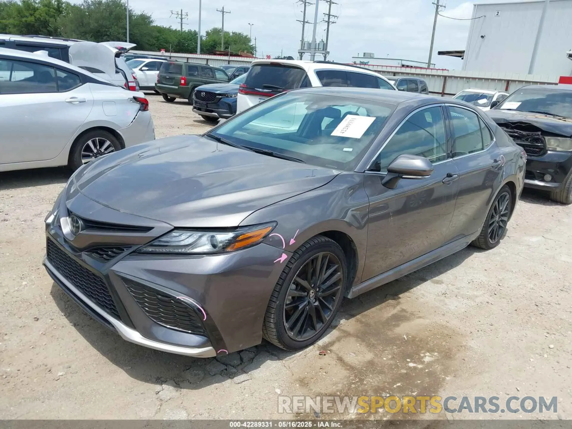 2 Photograph of a damaged car 4T1K61AKXRU879344 TOYOTA CAMRY 2024