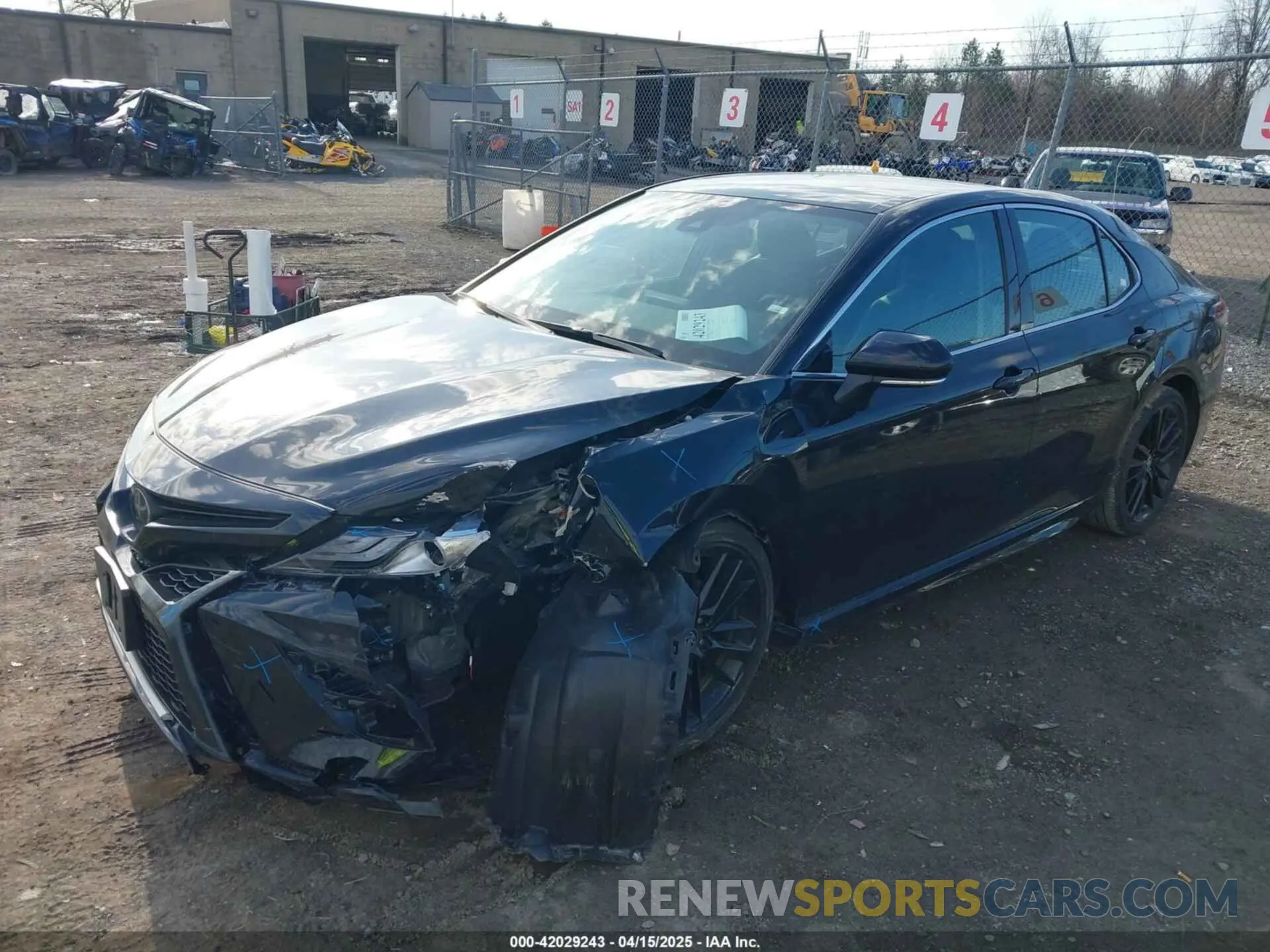 2 Photograph of a damaged car 4T1K61AKXRU887539 TOYOTA CAMRY 2024
