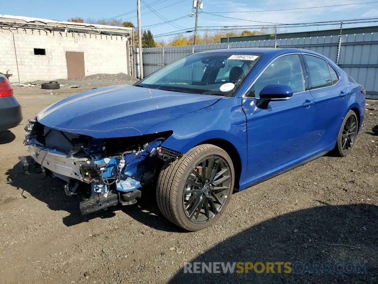 1 Photograph of a damaged car 4T1K61BK7RU129317 TOYOTA CAMRY 2024