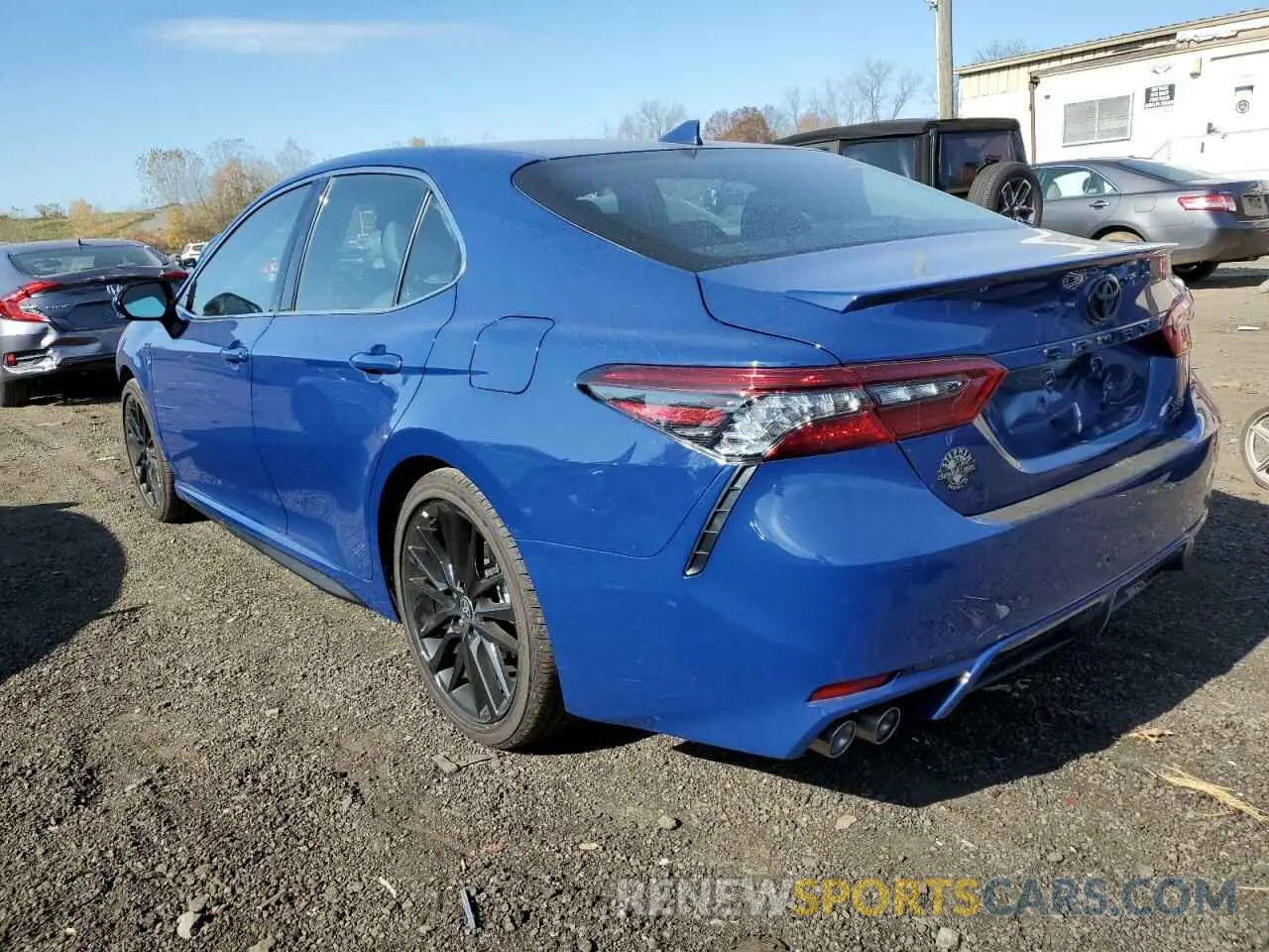2 Photograph of a damaged car 4T1K61BK7RU129317 TOYOTA CAMRY 2024