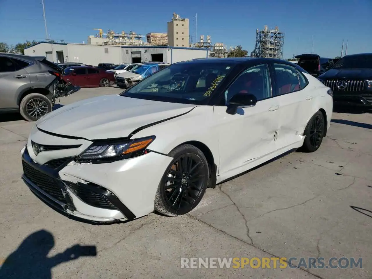 1 Photograph of a damaged car 4T1KZ1AK0RU092376 TOYOTA CAMRY 2024