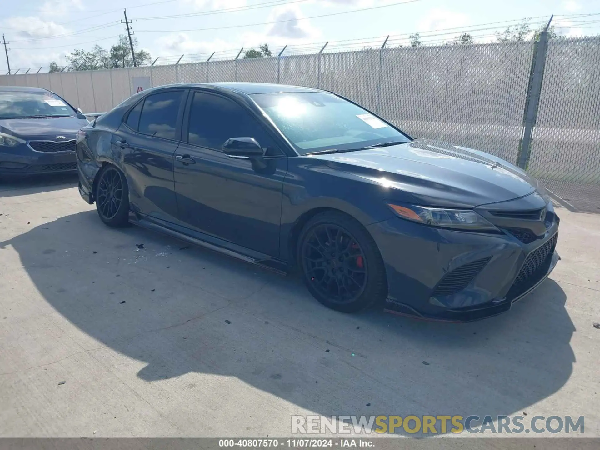 1 Photograph of a damaged car 4T1KZ1AK0RU099828 TOYOTA CAMRY 2024