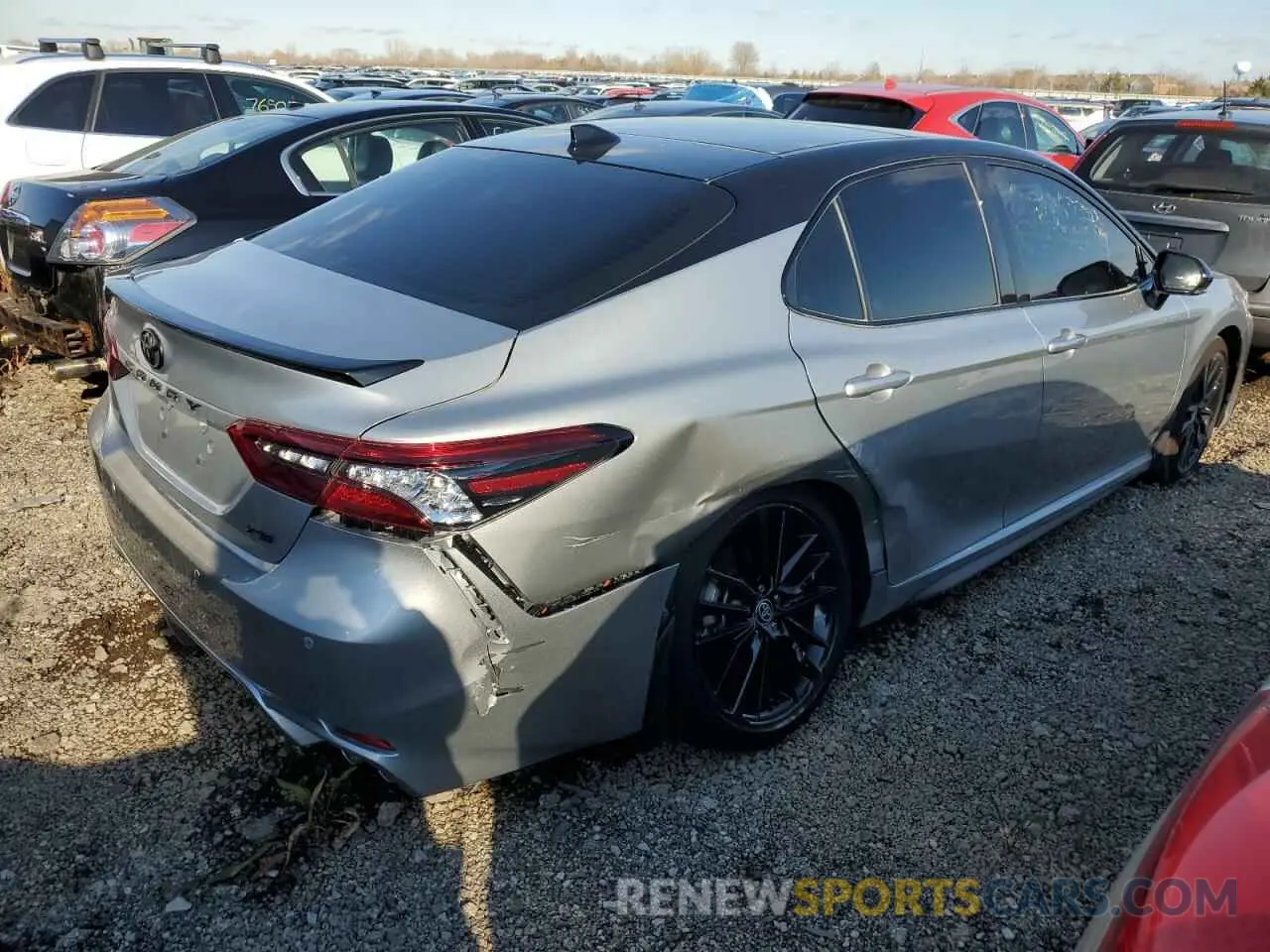 3 Photograph of a damaged car 4T1KZ1AK1RU093164 TOYOTA CAMRY 2024