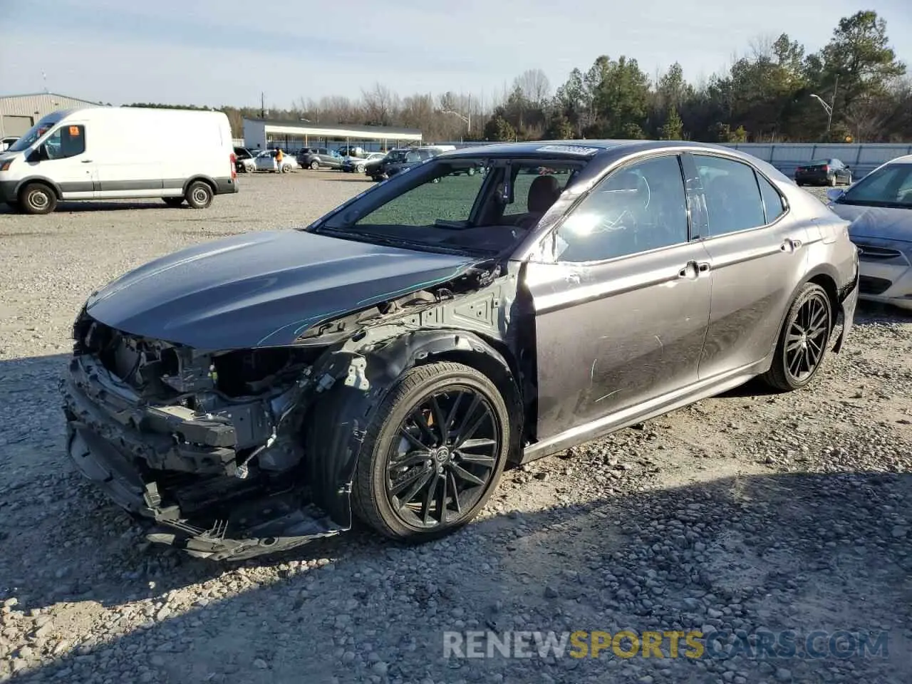 1 Photograph of a damaged car 4T1KZ1AK1RU093424 TOYOTA CAMRY 2024