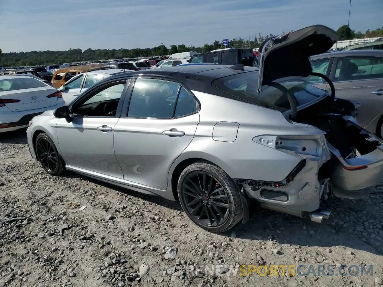 2 Photograph of a damaged car 4T1KZ1AK1RU093696 TOYOTA CAMRY 2024