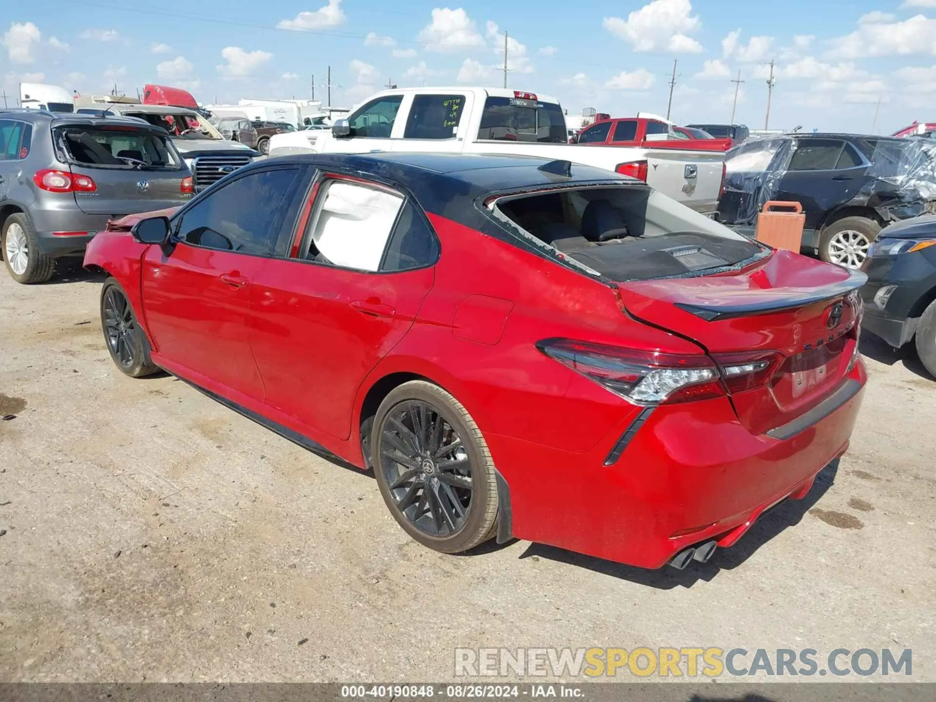 3 Photograph of a damaged car 4T1KZ1AK2RU095960 TOYOTA CAMRY 2024