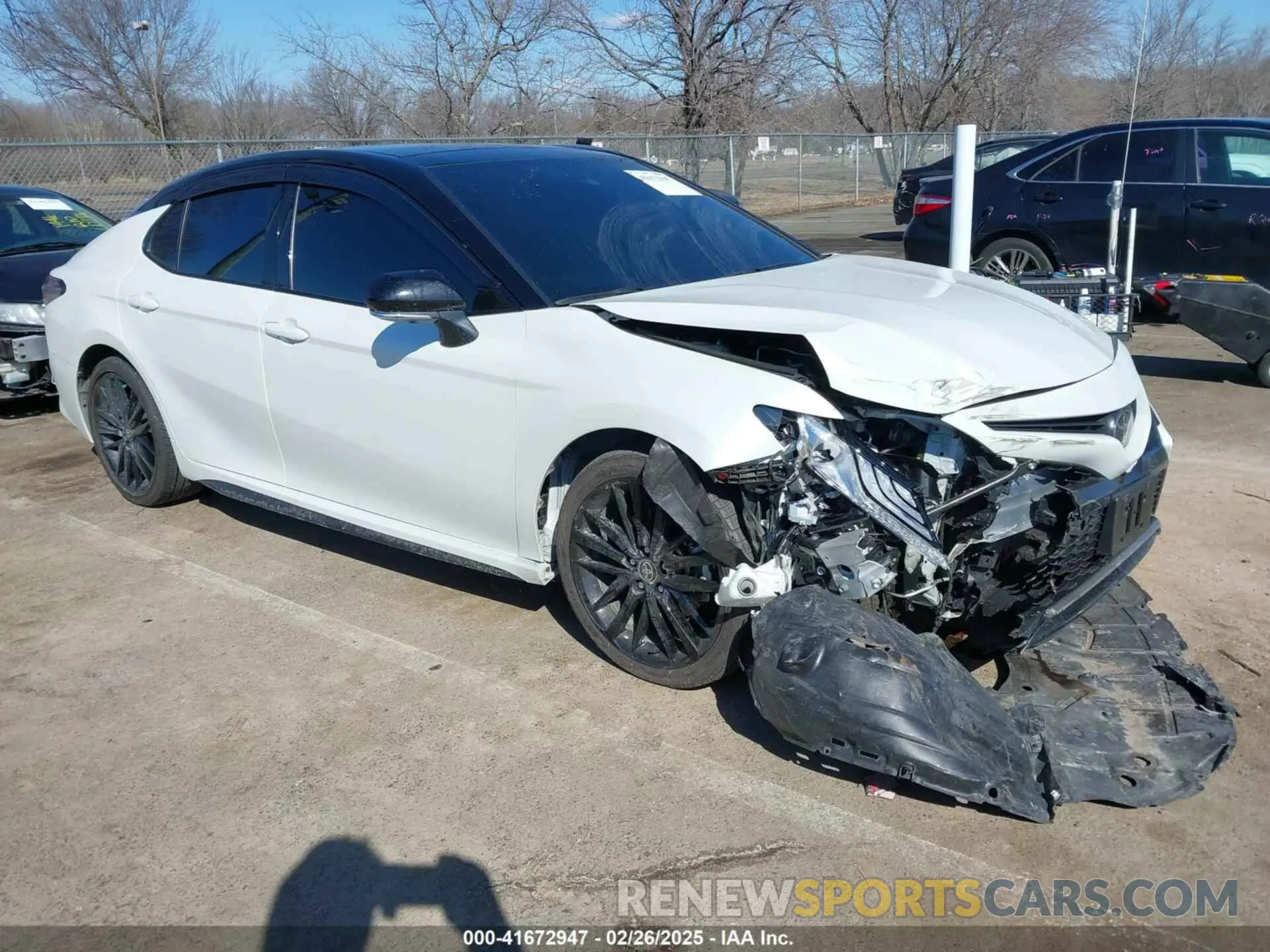 1 Photograph of a damaged car 4T1KZ1AK2RU101787 TOYOTA CAMRY 2024