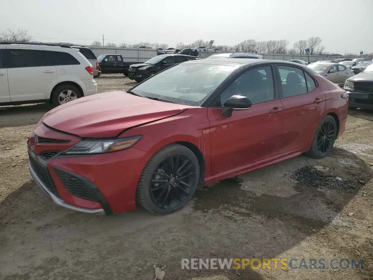 1 Photograph of a damaged car 4T1KZ1AK3RU093733 TOYOTA CAMRY 2024