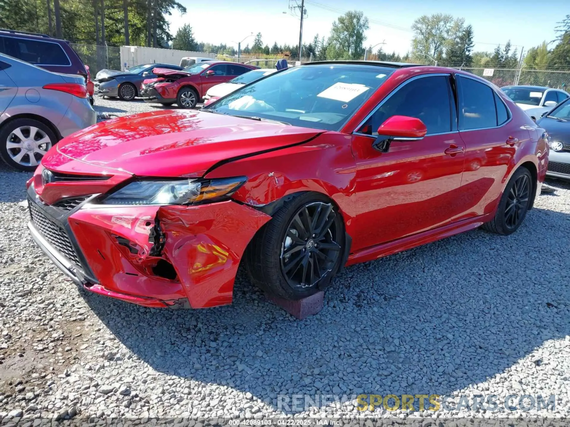 2 Photograph of a damaged car 4T1KZ1AK3RU104018 TOYOTA CAMRY 2024
