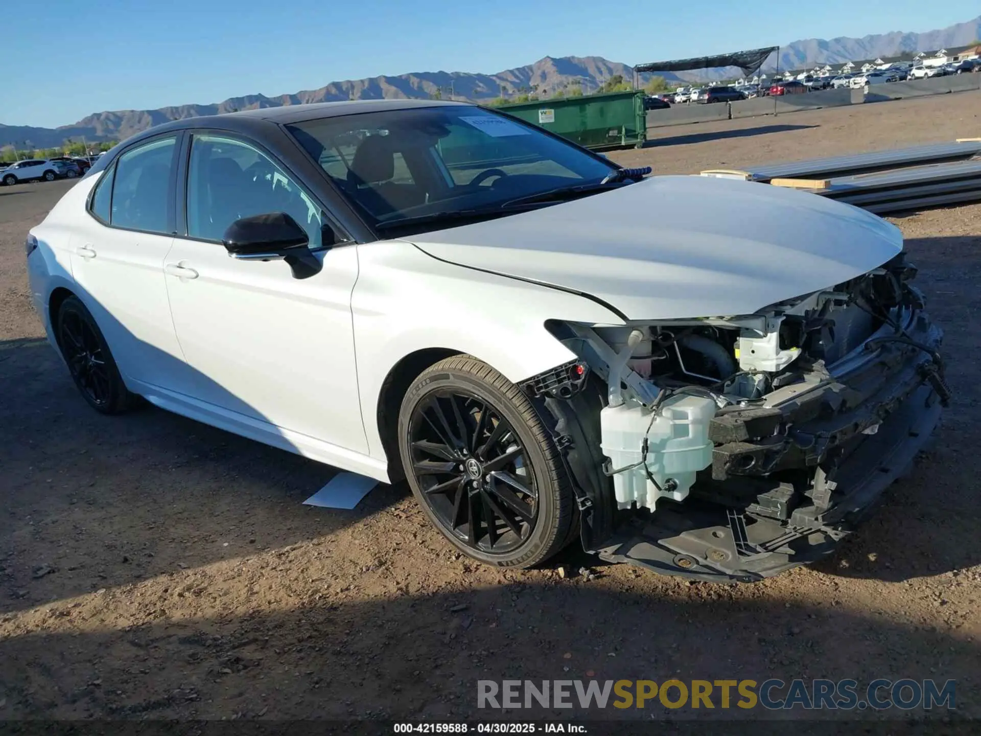 1 Photograph of a damaged car 4T1KZ1AK5RU090039 TOYOTA CAMRY 2024