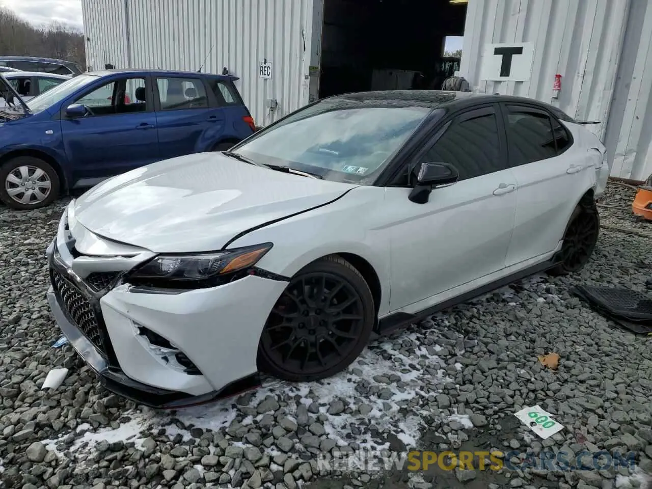 1 Photograph of a damaged car 4T1KZ1AK5RU094947 TOYOTA CAMRY 2024