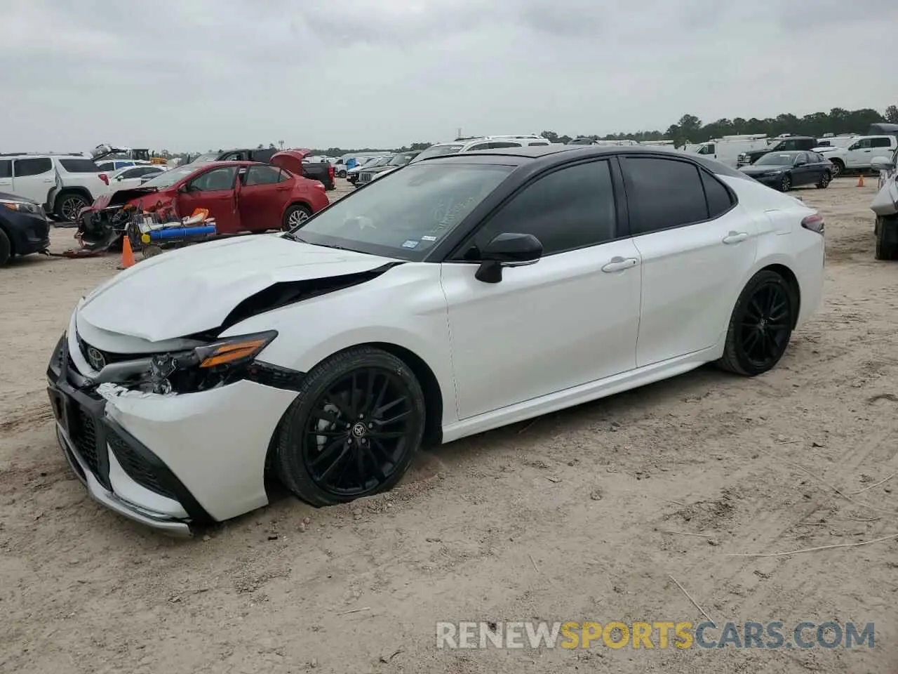 1 Photograph of a damaged car 4T1KZ1AK5RU097279 TOYOTA CAMRY 2024