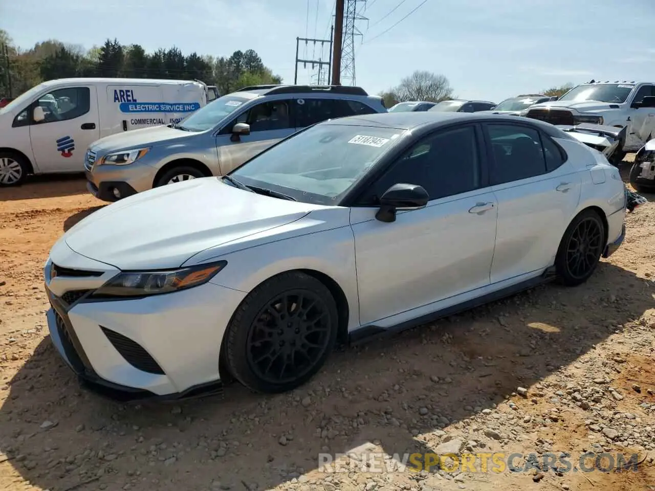 1 Photograph of a damaged car 4T1KZ1AK5RU097363 TOYOTA CAMRY 2024