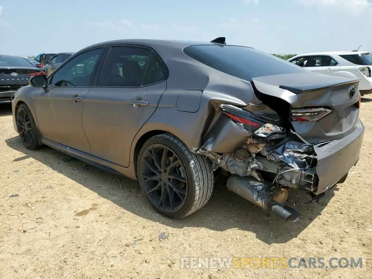 2 Photograph of a damaged car 4T1KZ1AK5RU101198 TOYOTA CAMRY 2024