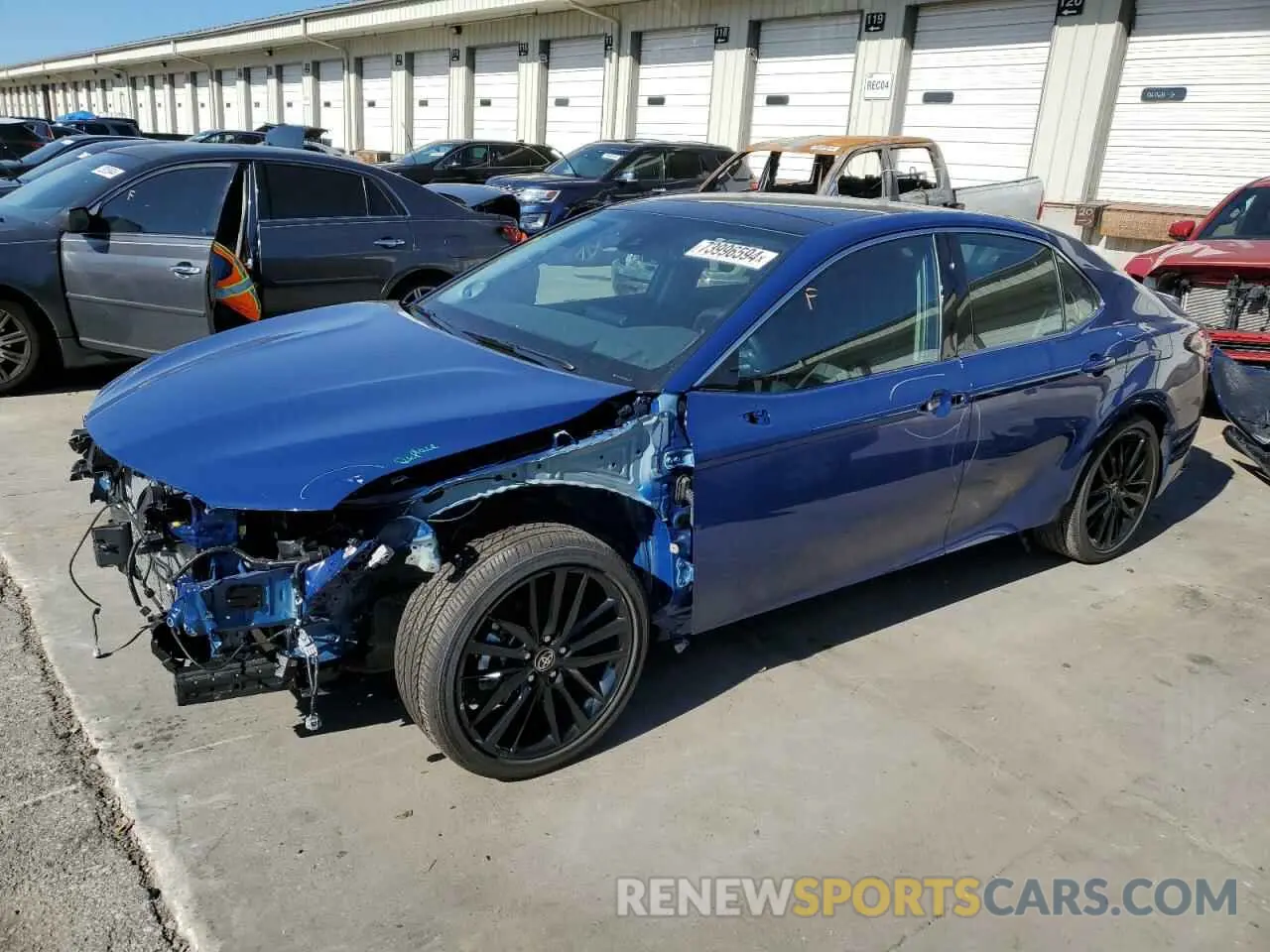 1 Photograph of a damaged car 4T1KZ1AK6RU098490 TOYOTA CAMRY 2024