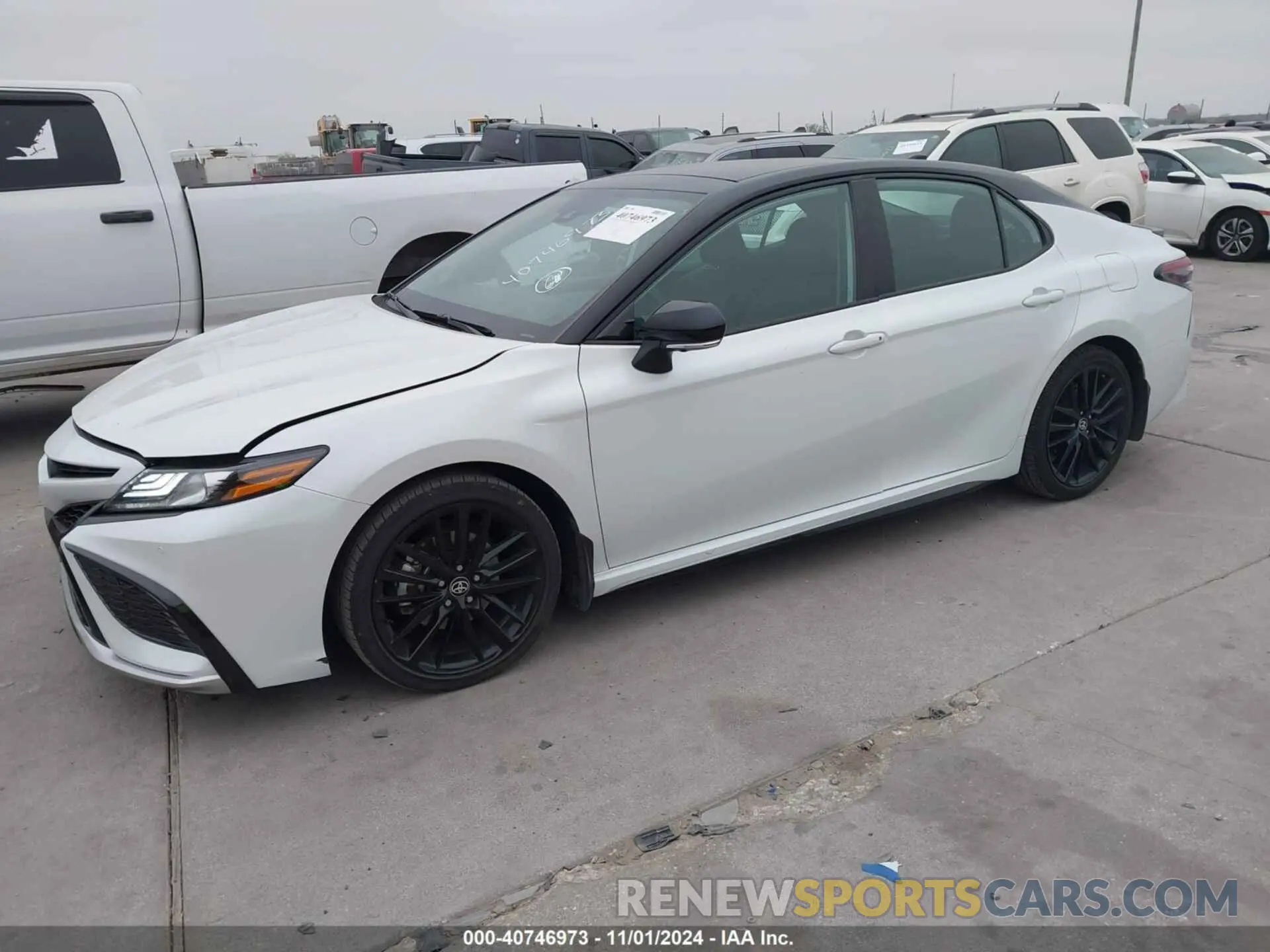 2 Photograph of a damaged car 4T1KZ1AK7RU093587 TOYOTA CAMRY 2024
