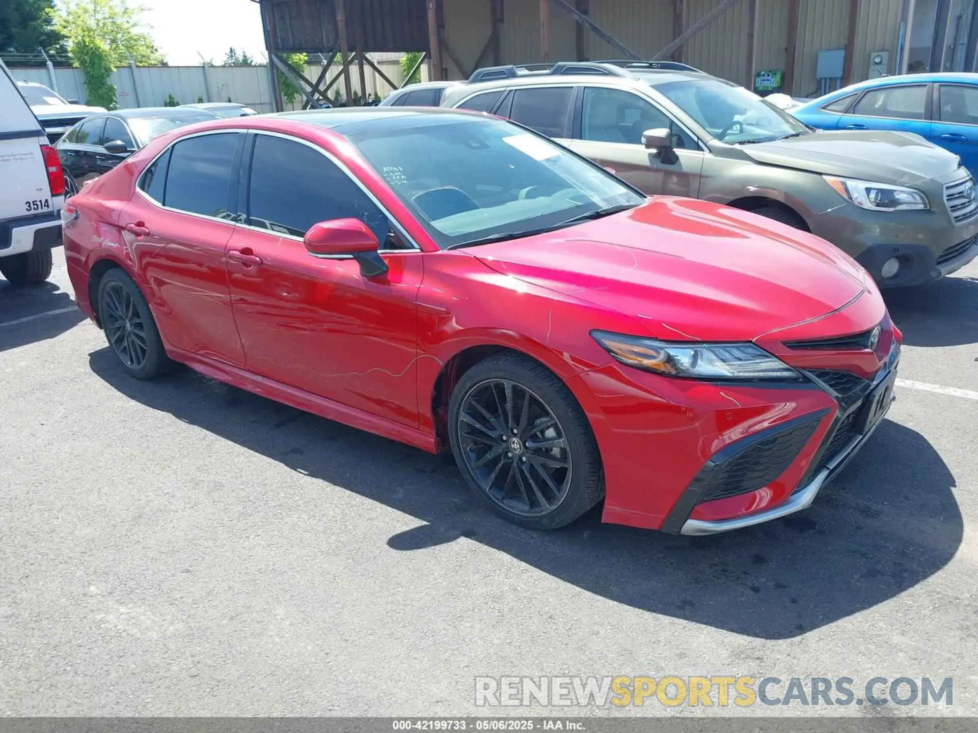 1 Photograph of a damaged car 4T1KZ1AK7RU099969 TOYOTA CAMRY 2024