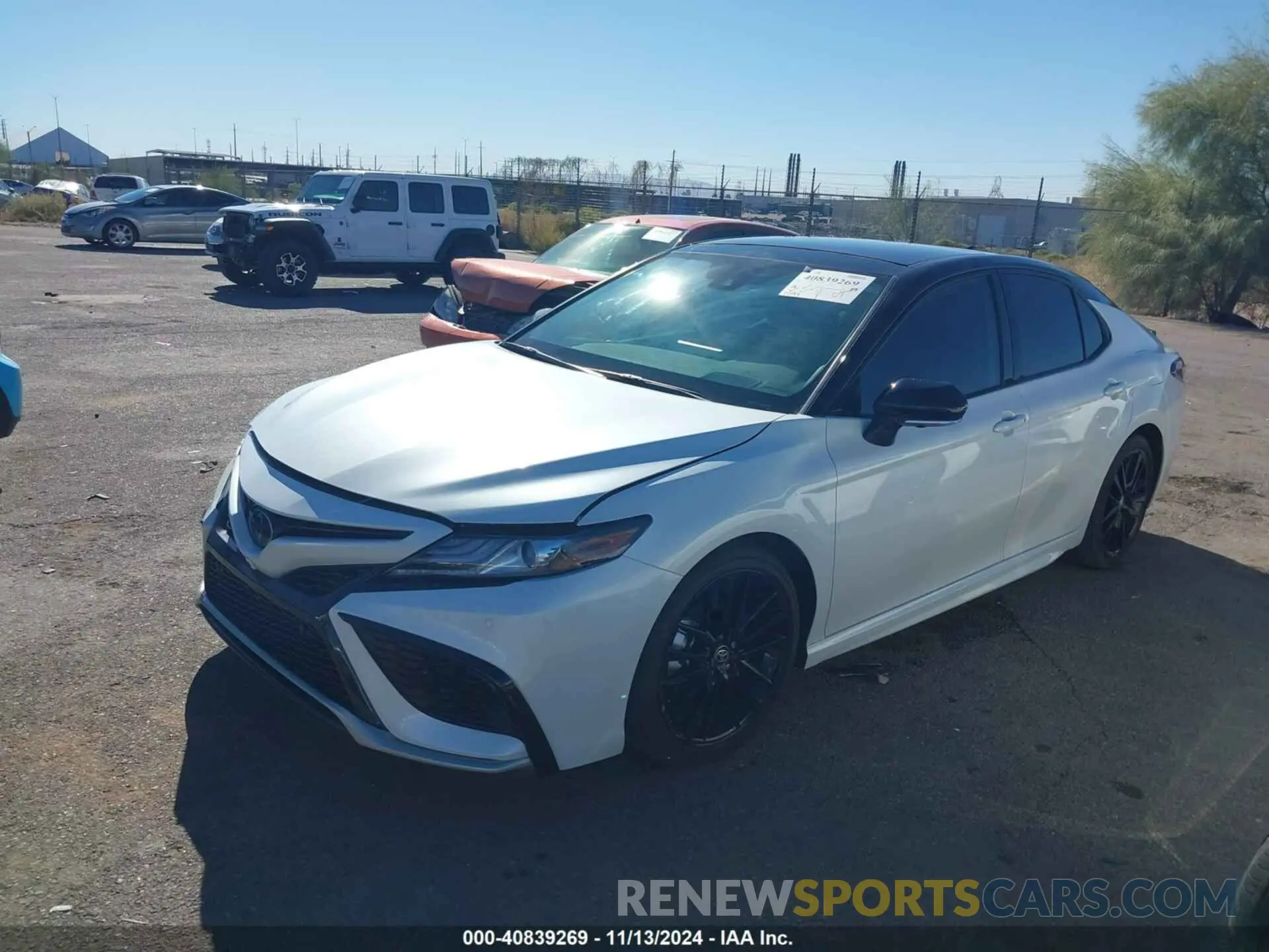 14 Photograph of a damaged car 4T1KZ1AK7RU102000 TOYOTA CAMRY 2024