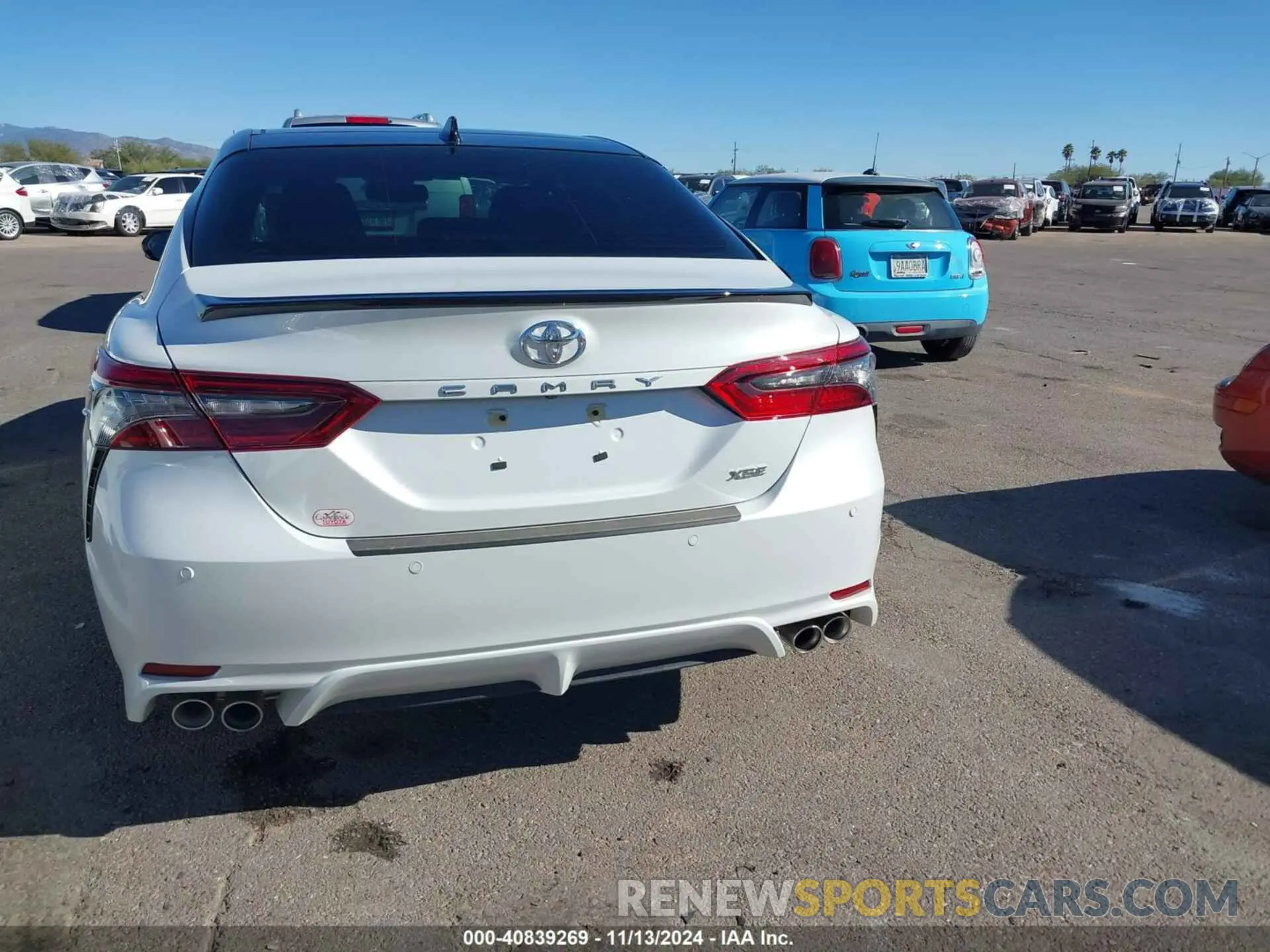 16 Photograph of a damaged car 4T1KZ1AK7RU102000 TOYOTA CAMRY 2024