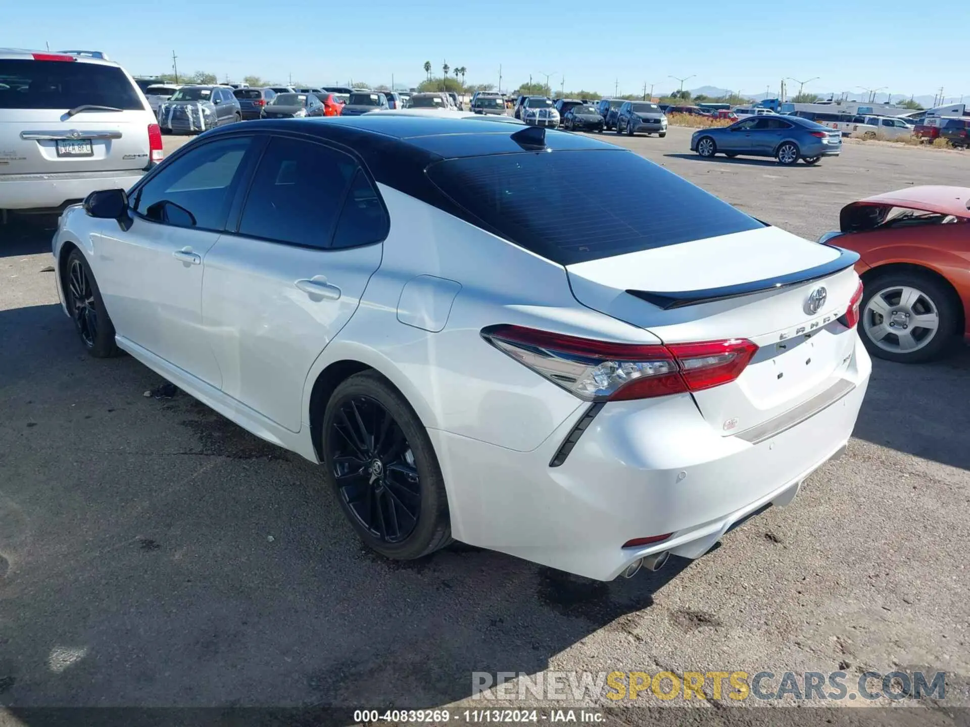 3 Photograph of a damaged car 4T1KZ1AK7RU102000 TOYOTA CAMRY 2024