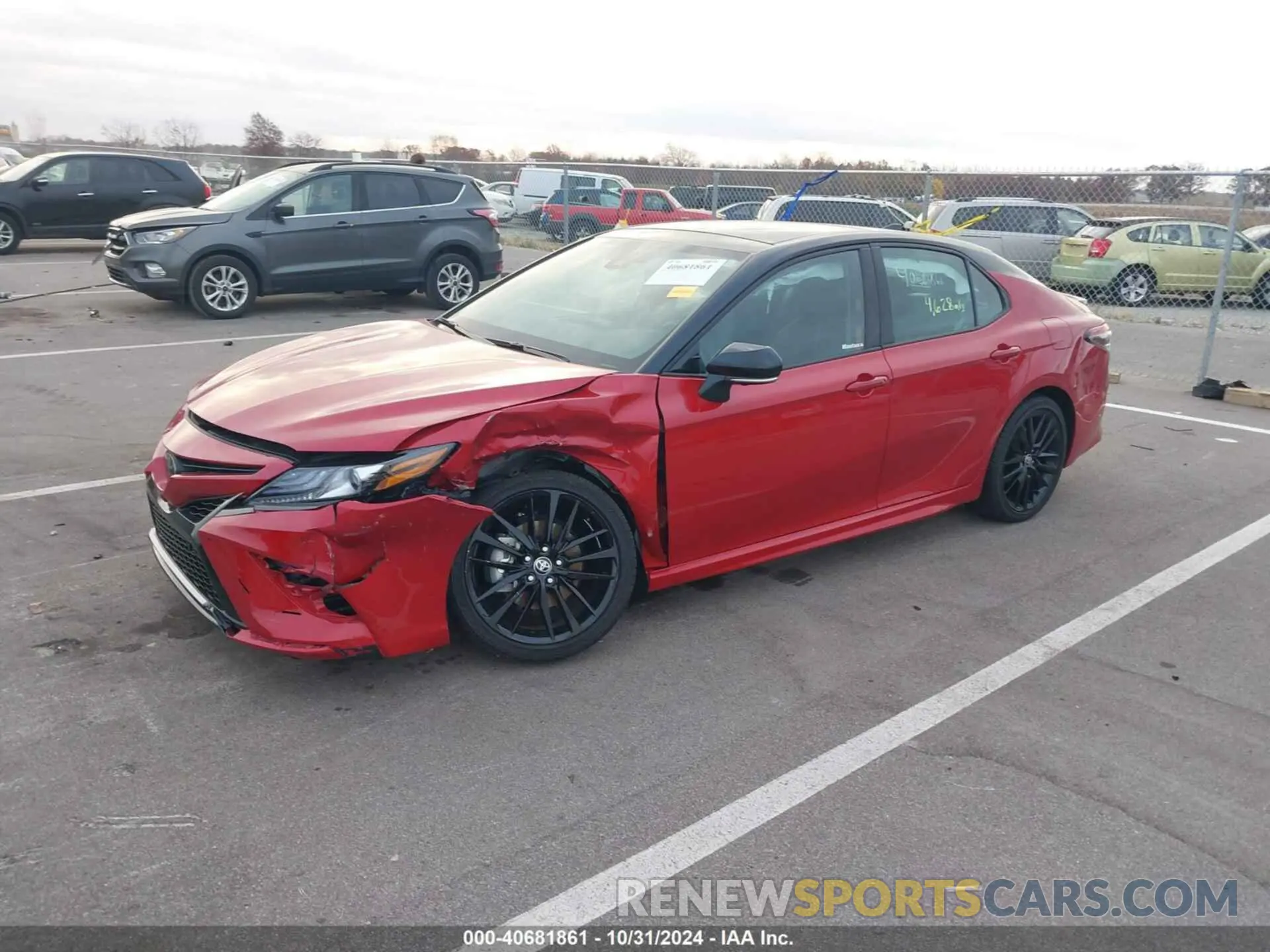 2 Photograph of a damaged car 4T1KZ1AK8RU092299 TOYOTA CAMRY 2024