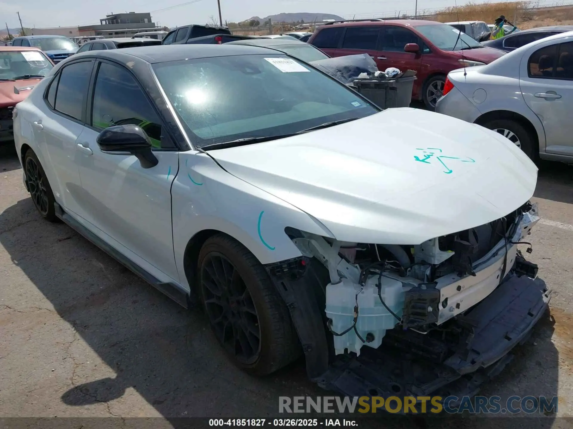 1 Photograph of a damaged car 4T1KZ1AK8RU094148 TOYOTA CAMRY 2024