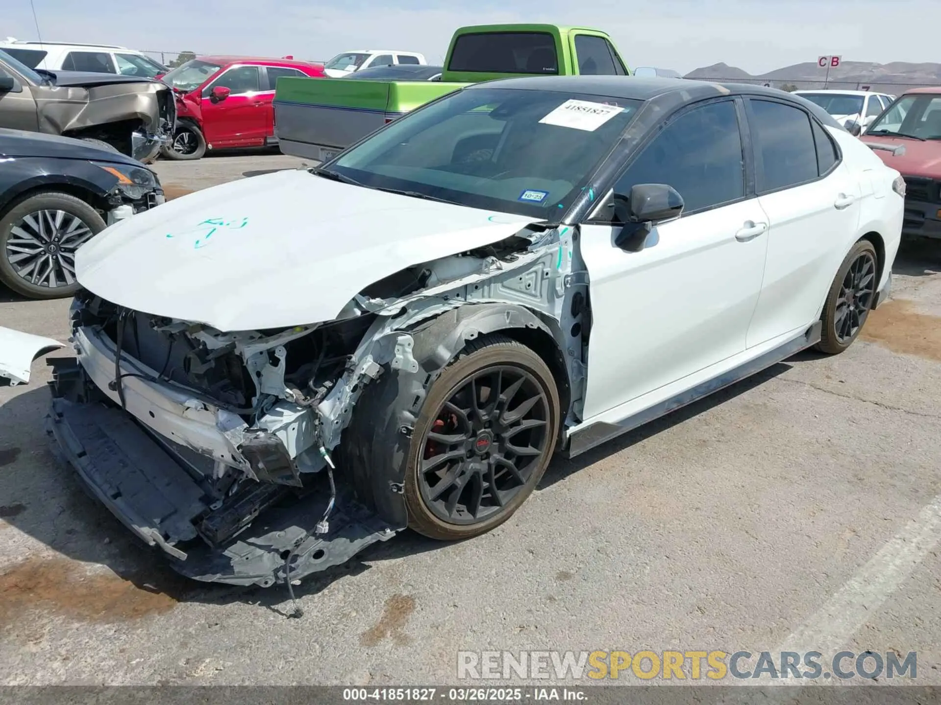 2 Photograph of a damaged car 4T1KZ1AK8RU094148 TOYOTA CAMRY 2024