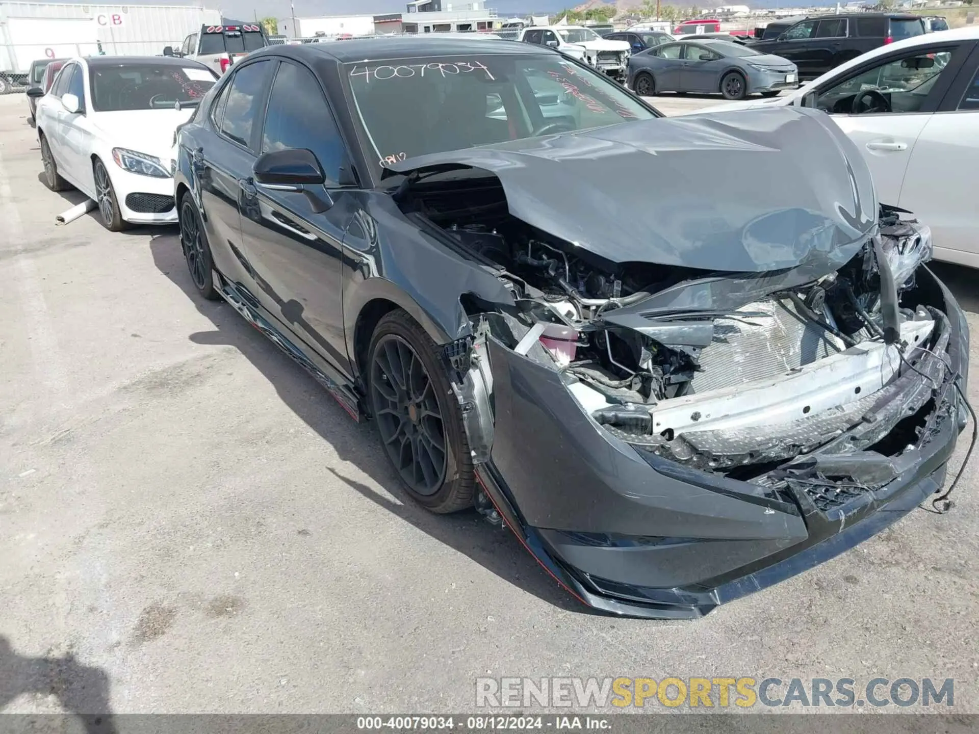 1 Photograph of a damaged car 4T1KZ1AK8RU094859 TOYOTA CAMRY 2024