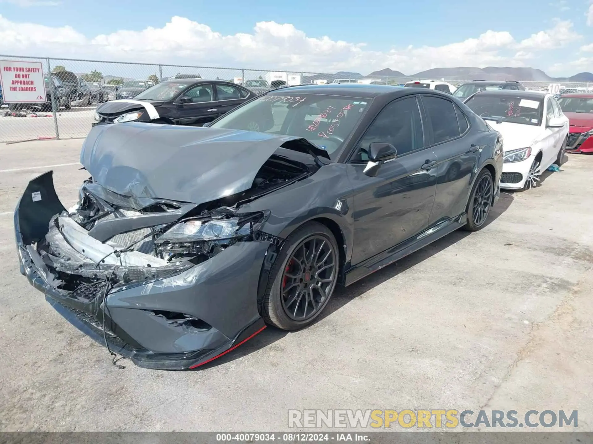 2 Photograph of a damaged car 4T1KZ1AK8RU094859 TOYOTA CAMRY 2024