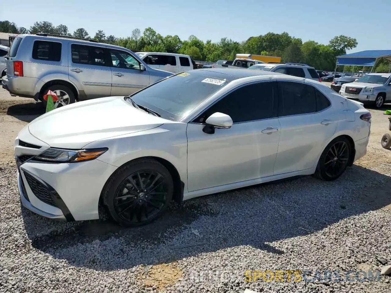1 Photograph of a damaged car 4T1KZ1AK8RU103866 TOYOTA CAMRY 2024