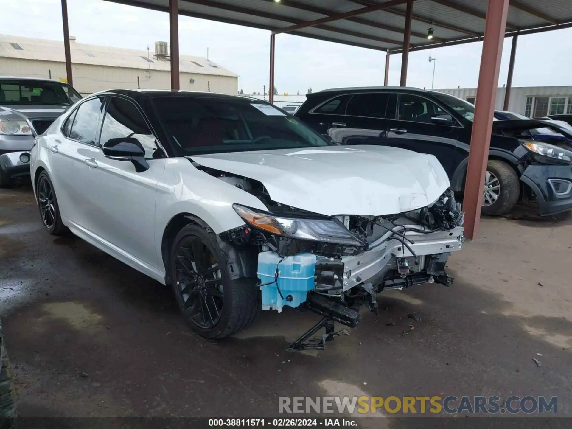 1 Photograph of a damaged car 4T1KZ1AK9RU092974 TOYOTA CAMRY 2024