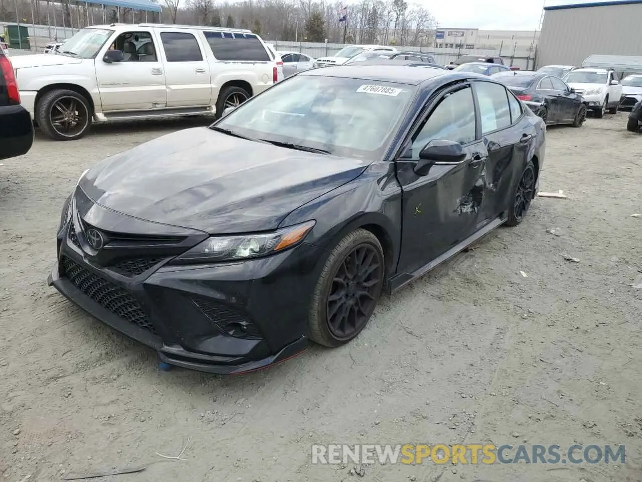 1 Photograph of a damaged car 4T1KZ1AK9RU096667 TOYOTA CAMRY 2024