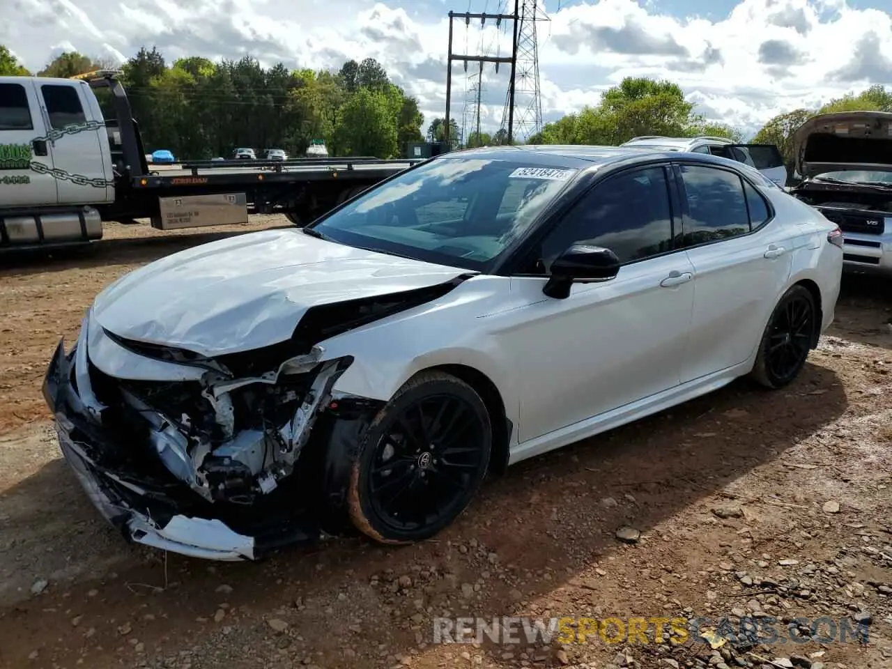 1 Photograph of a damaged car 4T1KZ1AKXRU093146 TOYOTA CAMRY 2024