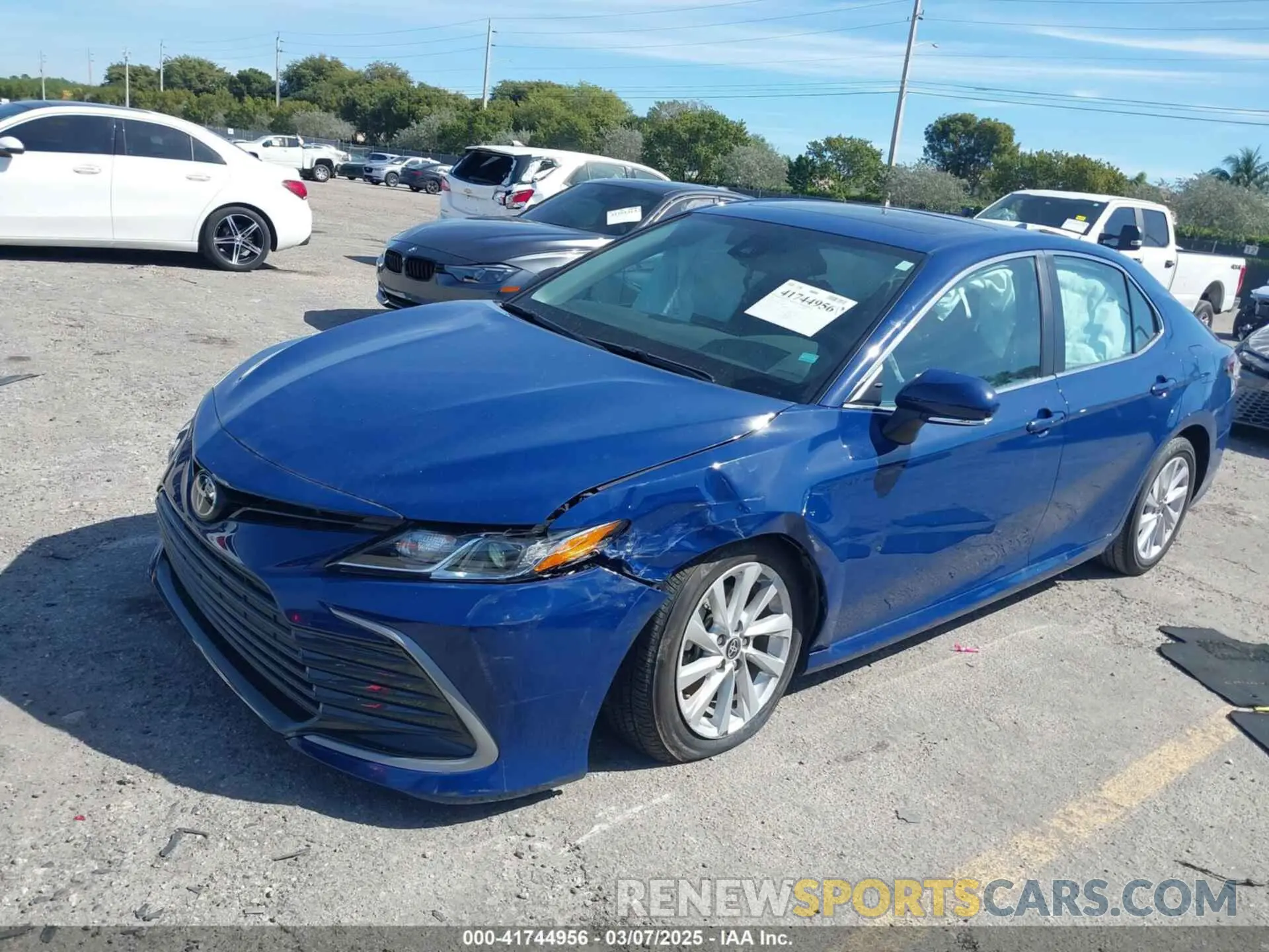2 Photograph of a damaged car 4T1R11AK0RU239589 TOYOTA CAMRY 2024