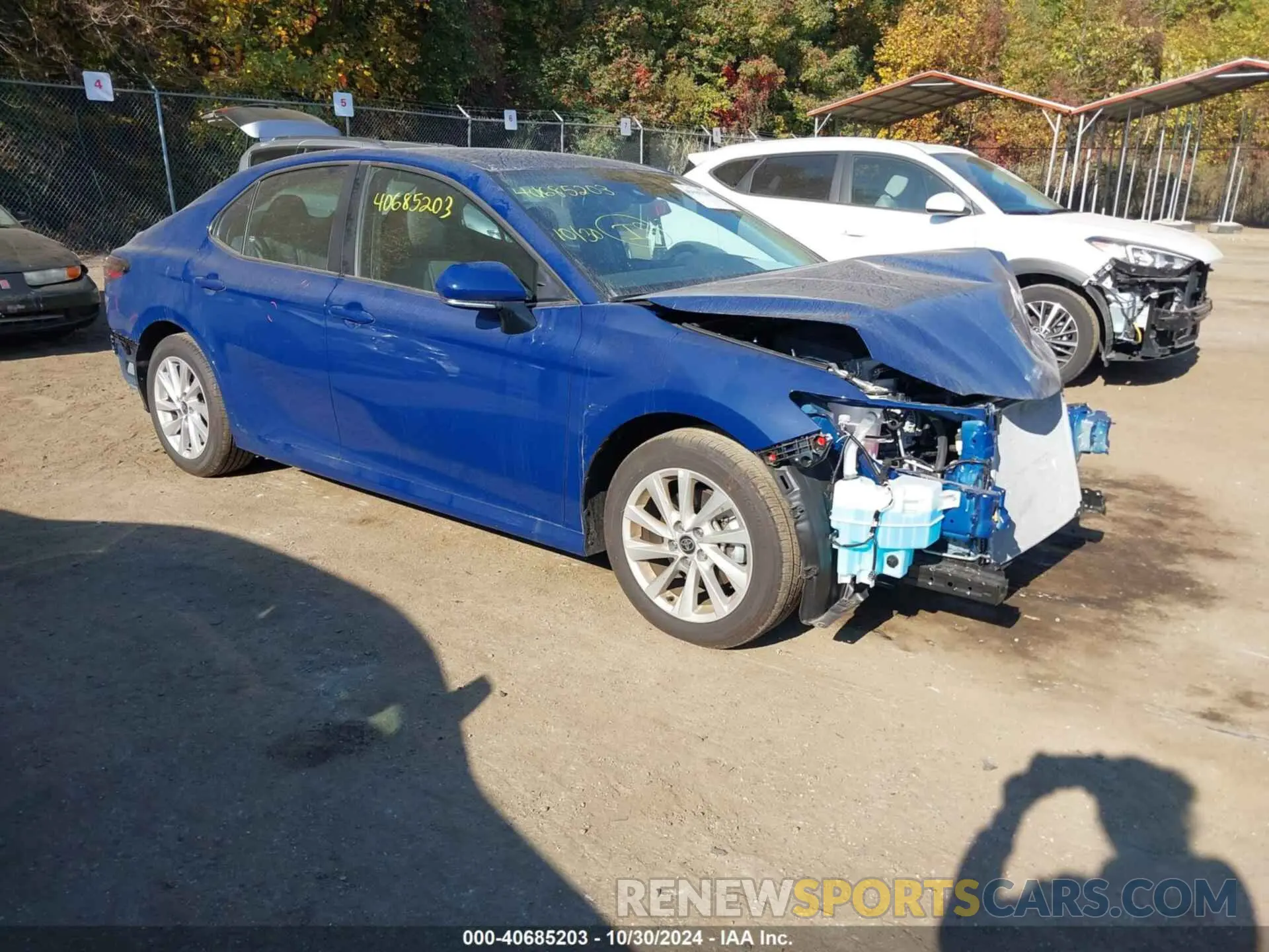 1 Photograph of a damaged car 4T1R11AK3RU221670 TOYOTA CAMRY 2024
