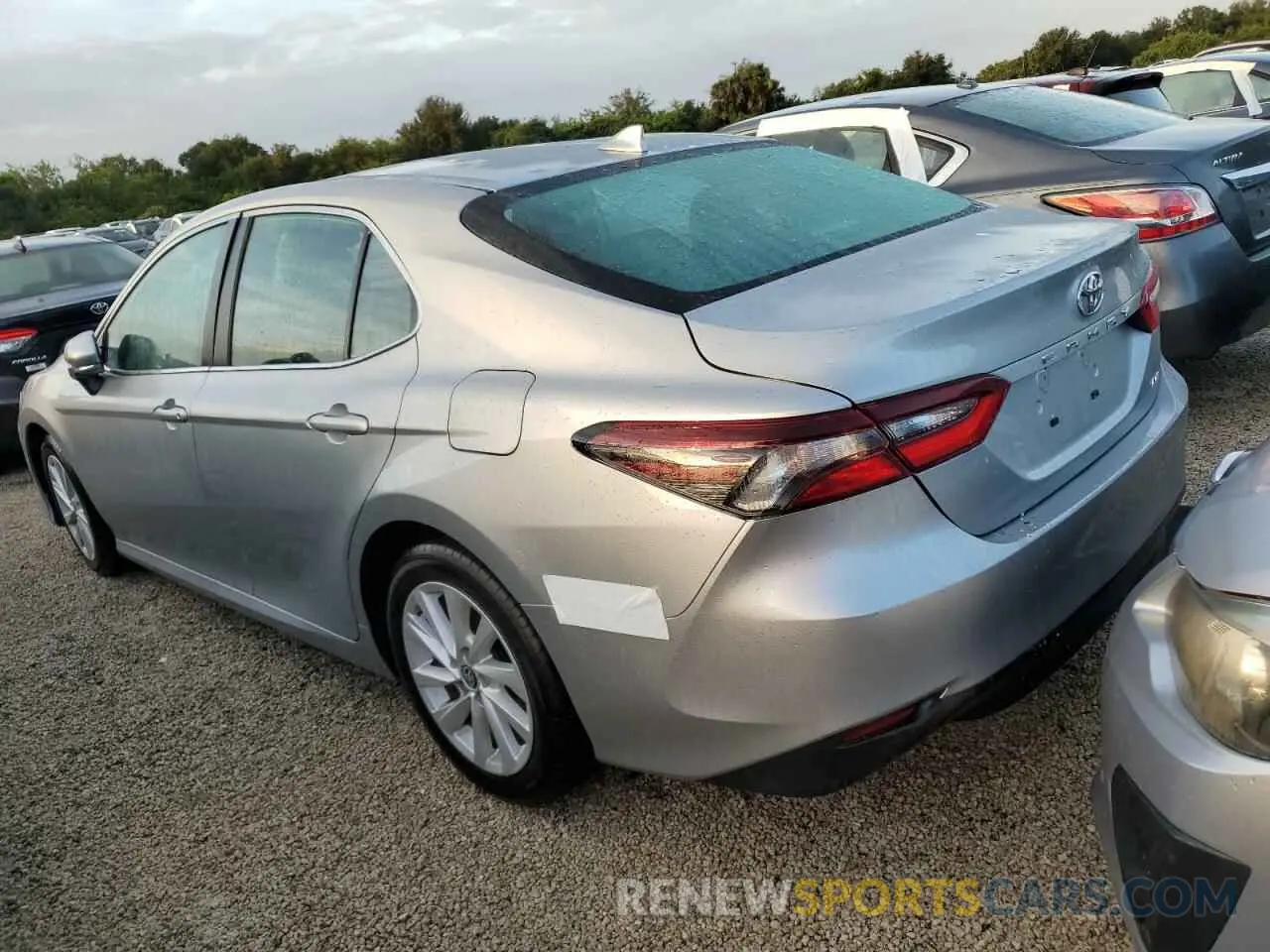 2 Photograph of a damaged car 4T1R11AK3RU256144 TOYOTA CAMRY 2024
