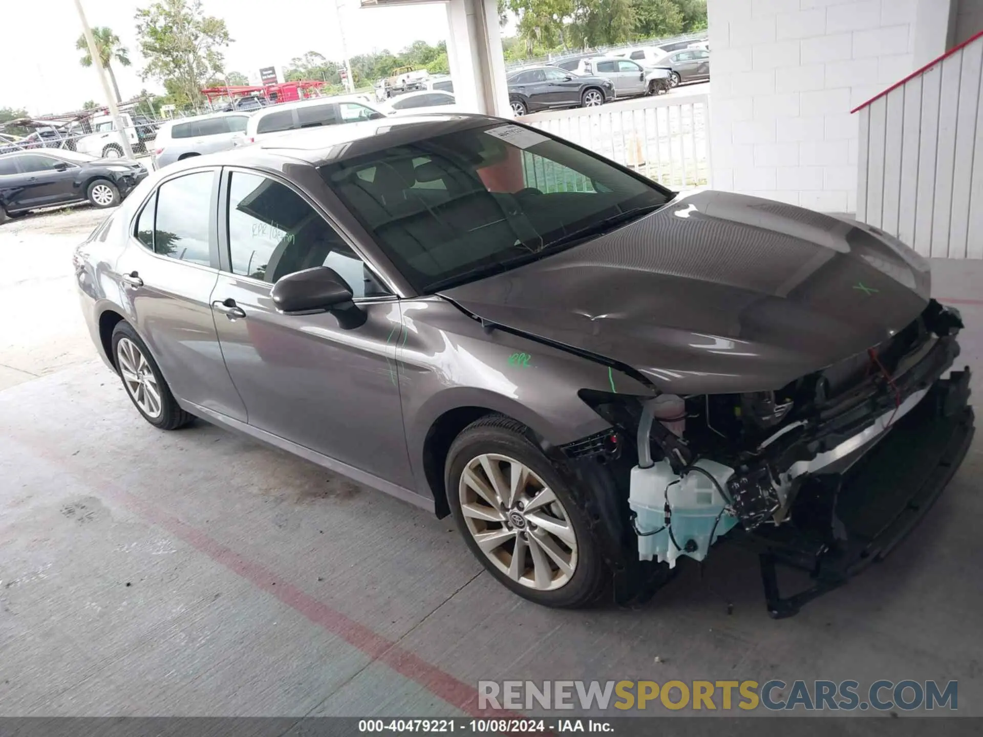 1 Photograph of a damaged car 4T1R11AK3RU895155 TOYOTA CAMRY 2024