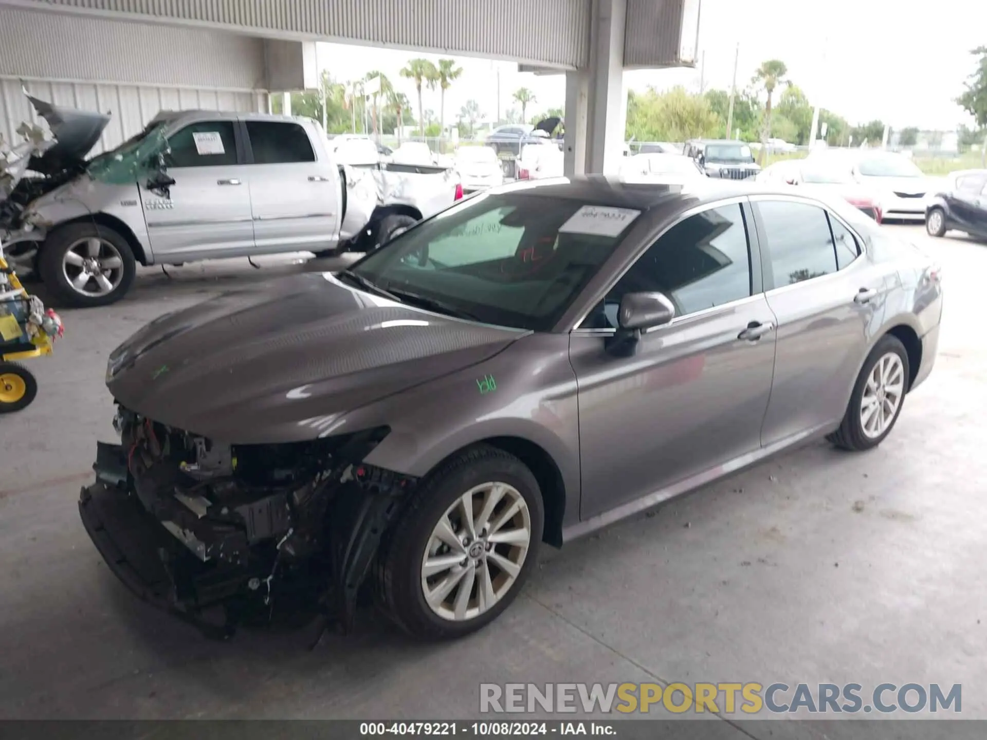 2 Photograph of a damaged car 4T1R11AK3RU895155 TOYOTA CAMRY 2024