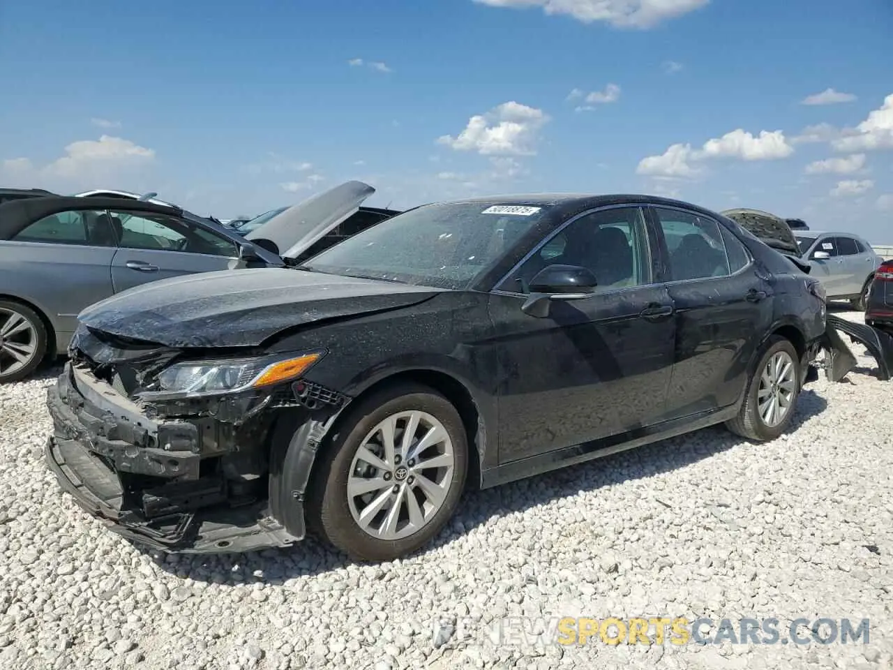 1 Photograph of a damaged car 4T1R11AK5RU222691 TOYOTA CAMRY 2024