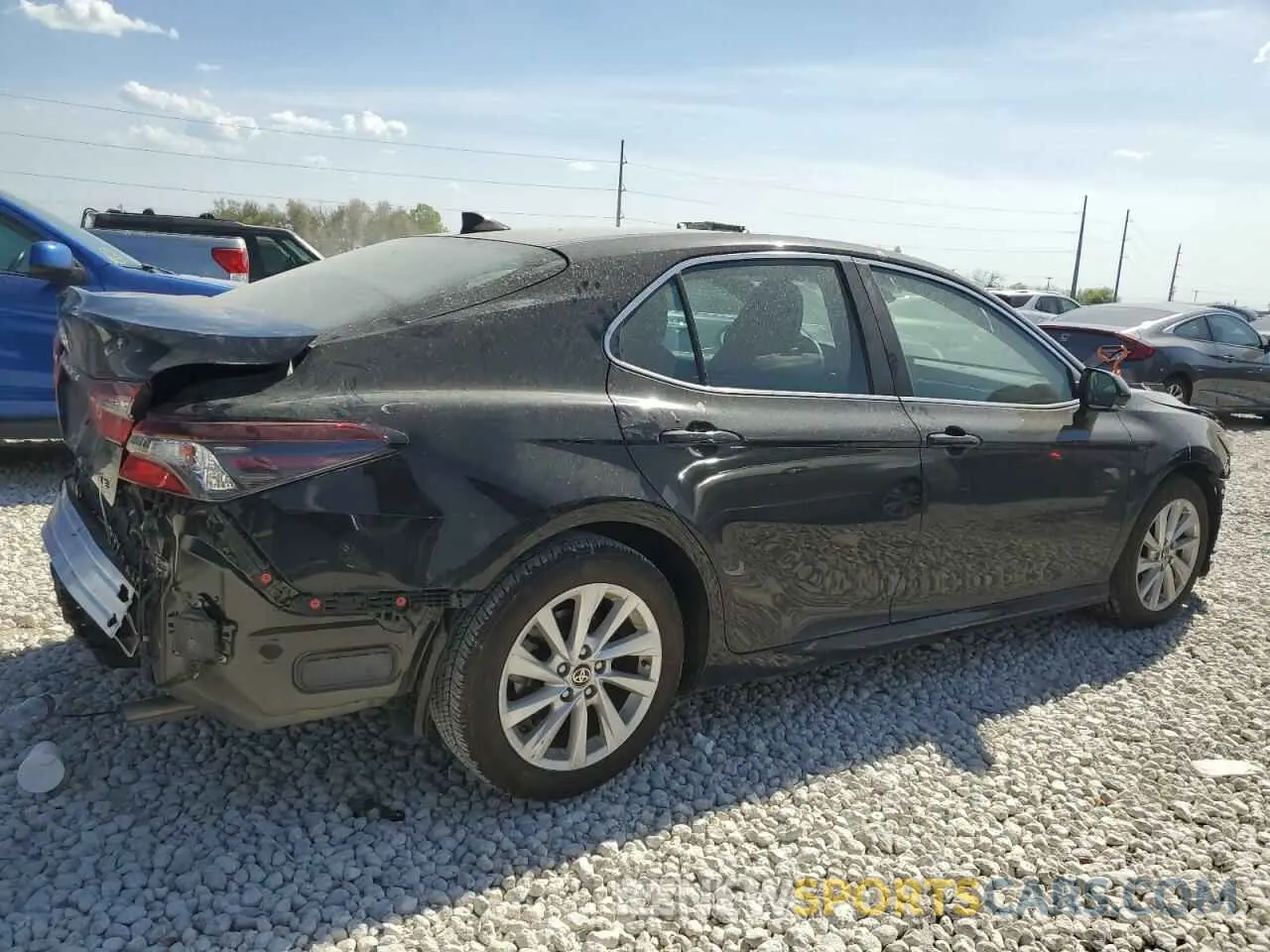 3 Photograph of a damaged car 4T1R11AK5RU222691 TOYOTA CAMRY 2024
