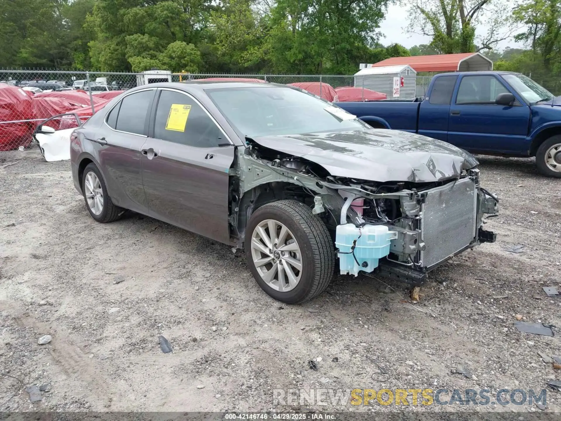 1 Photograph of a damaged car 4T1R11AK5RU253598 TOYOTA CAMRY 2024
