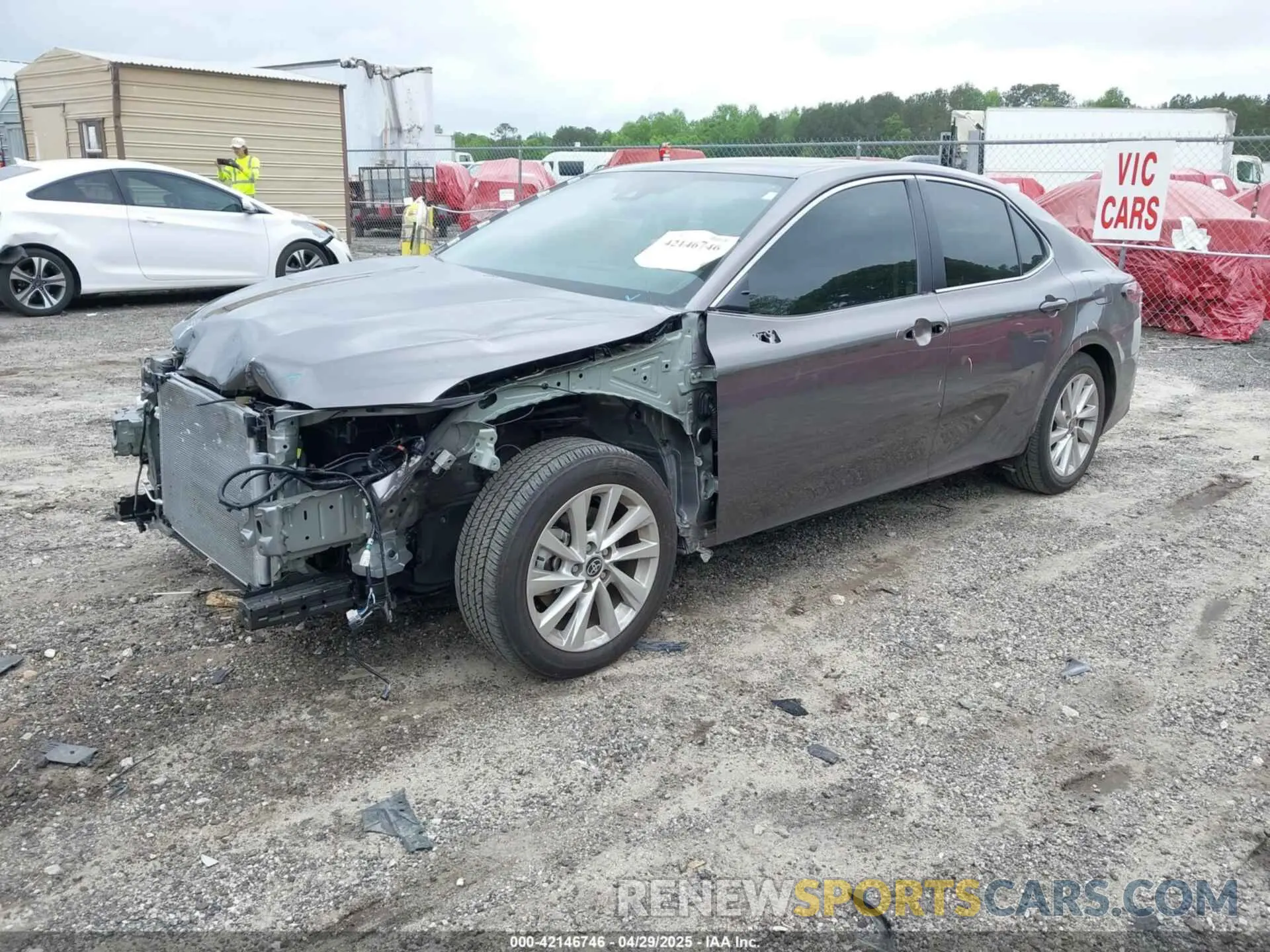 2 Photograph of a damaged car 4T1R11AK5RU253598 TOYOTA CAMRY 2024